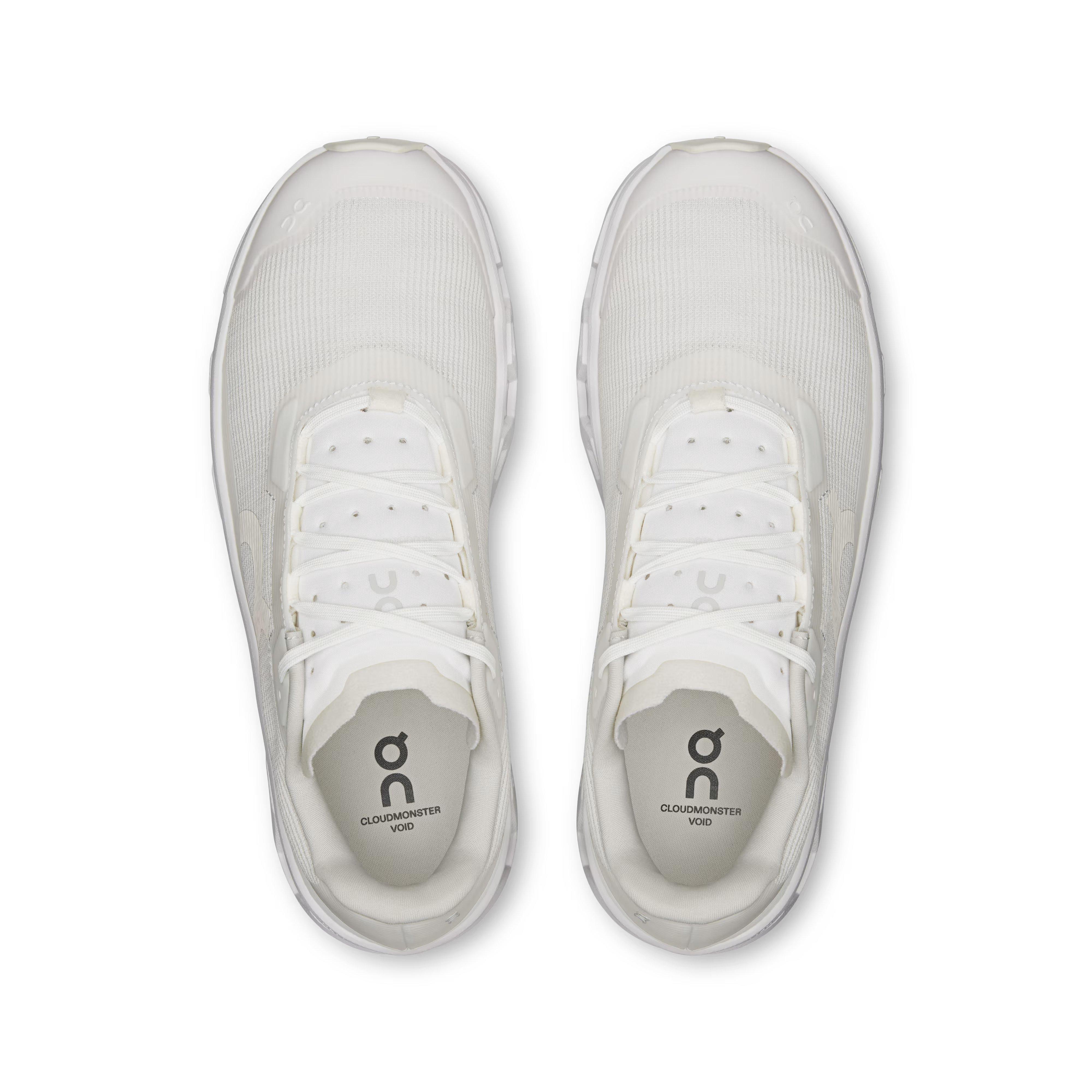 On Cloudmonster Void "White/White" Women's Shoe - WHITE Thumbnail View 3