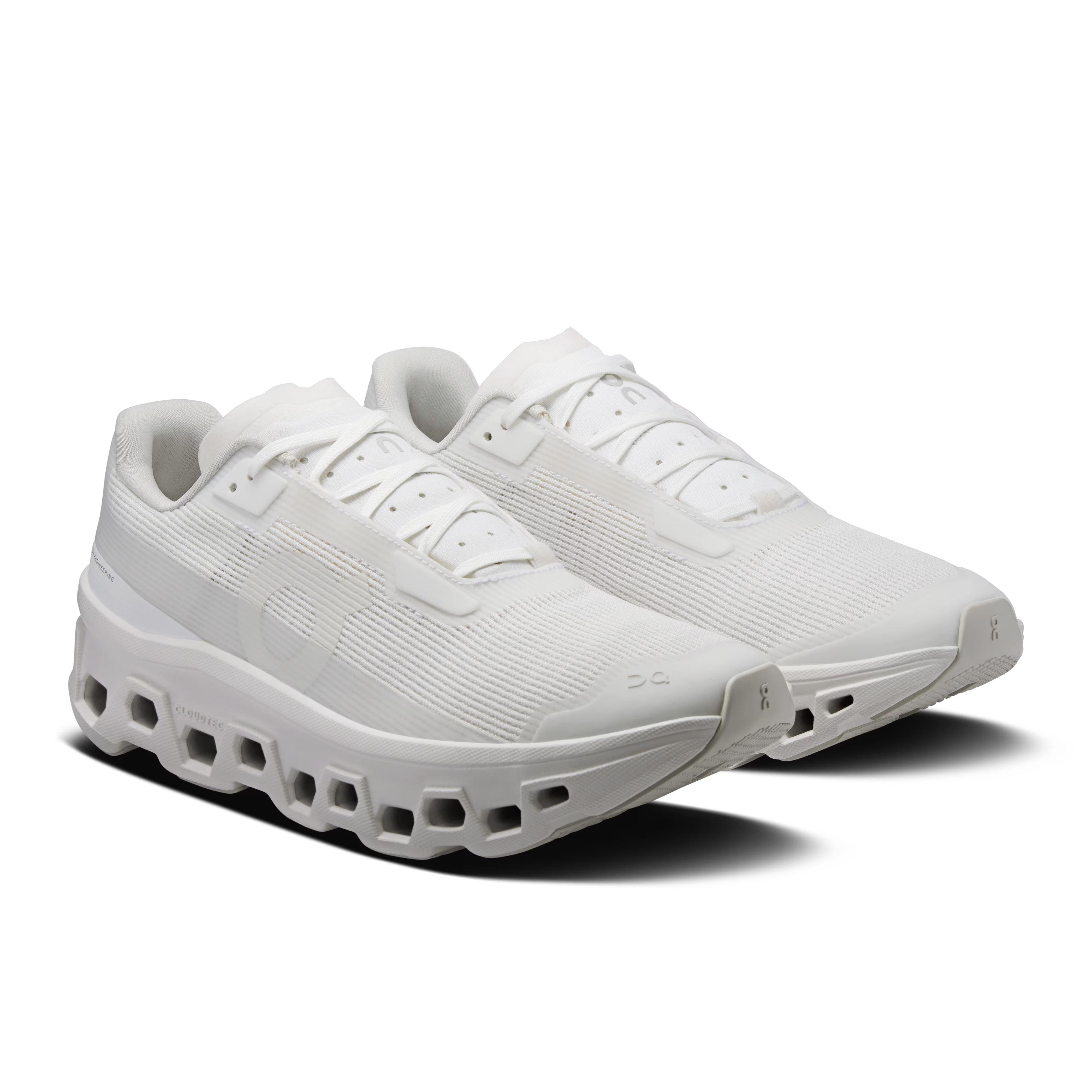 On Cloudmonster Void "White/White" Women's Shoe - WHITE Thumbnail View 6