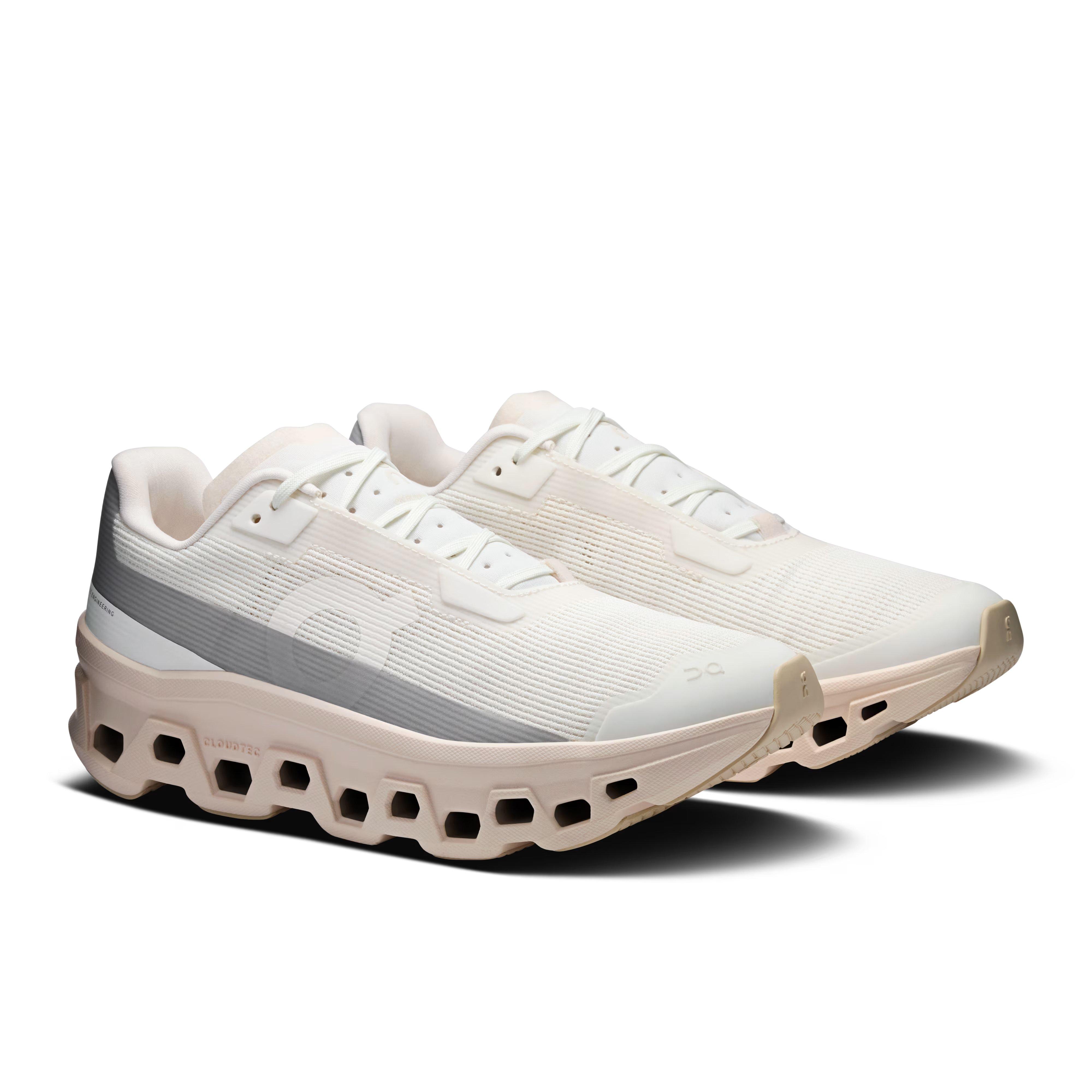 On Cloudmonster Void "Ivory/Seashell" Women's Shoe - IVORY Thumbnail View 6