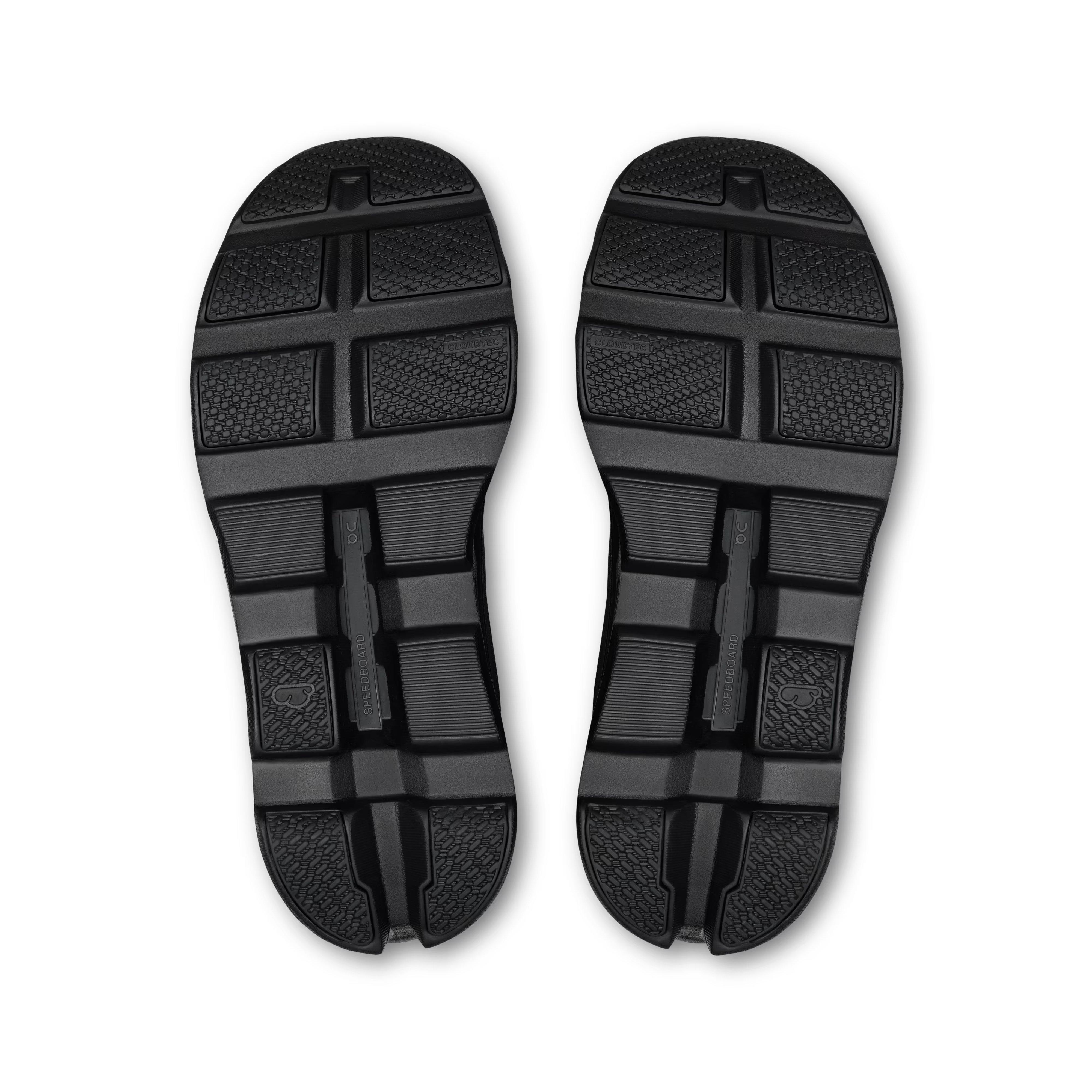 On Cloudmonster Void "Black/Black" Women's Shoe - BLACK Thumbnail View 4