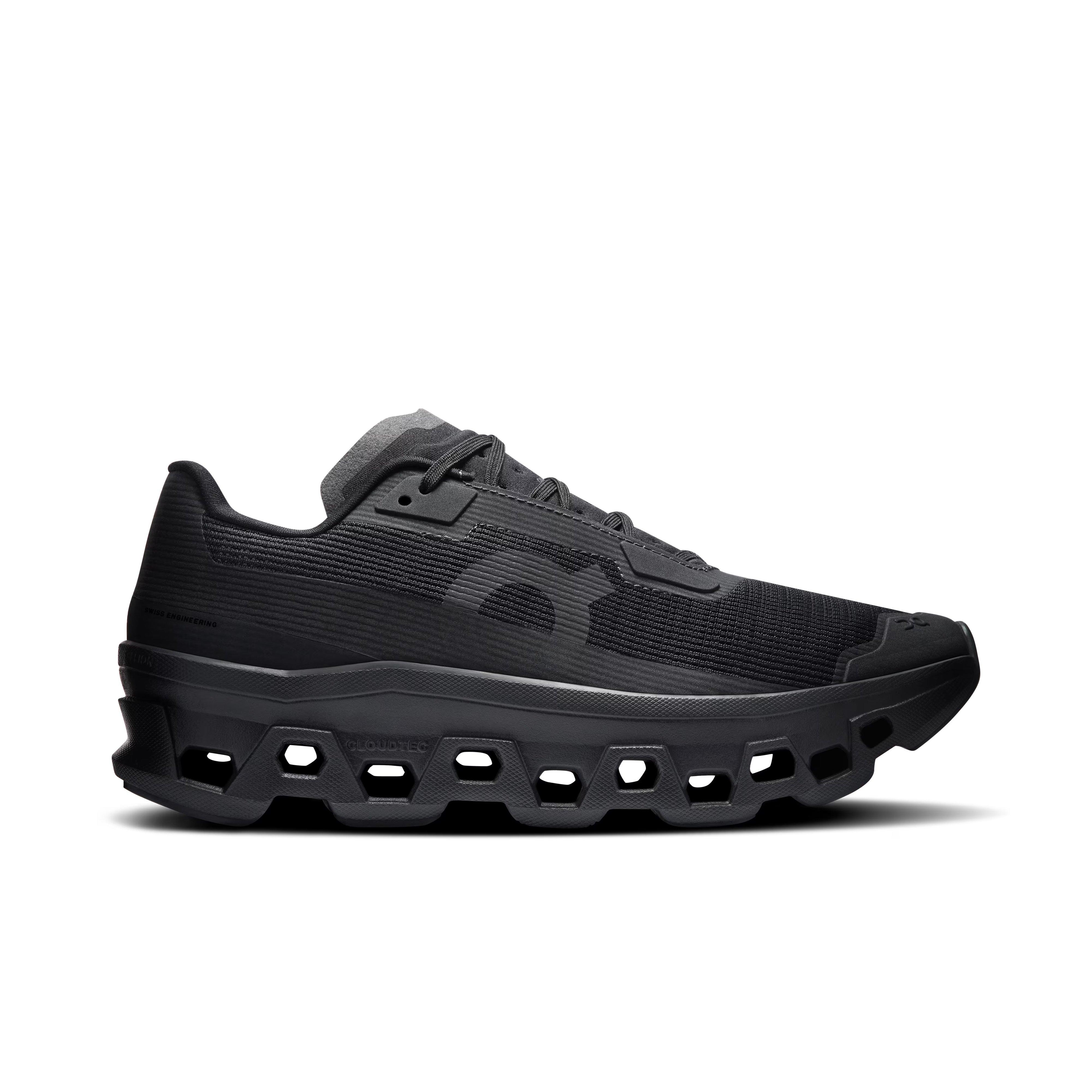 On Cloudmonster Void "Black/Black" Women's Shoe - BLACK Thumbnail View 1