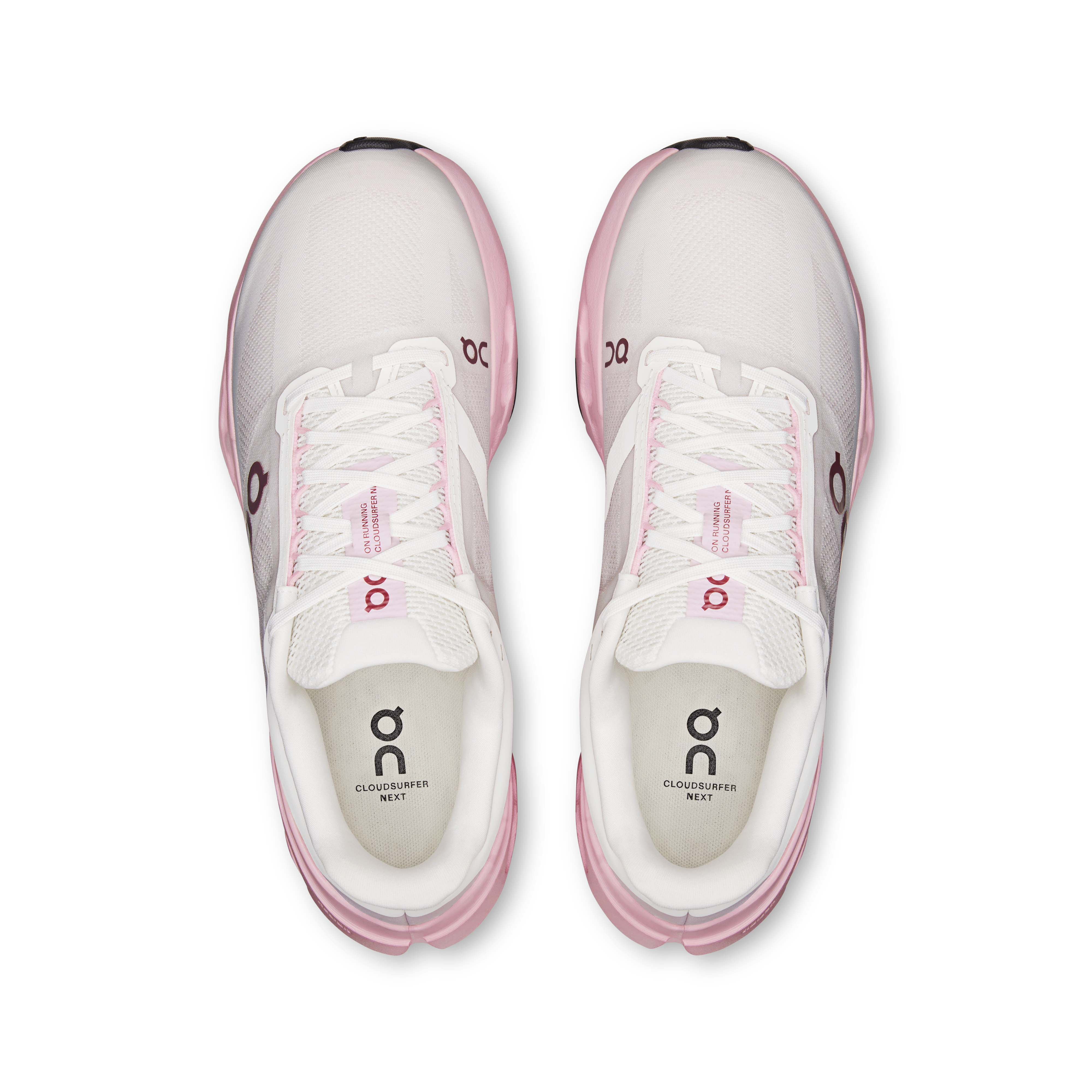 On Cloudsurfer Next "Peony/Ivory" Women's Shoe - PINK Thumbnail View 3