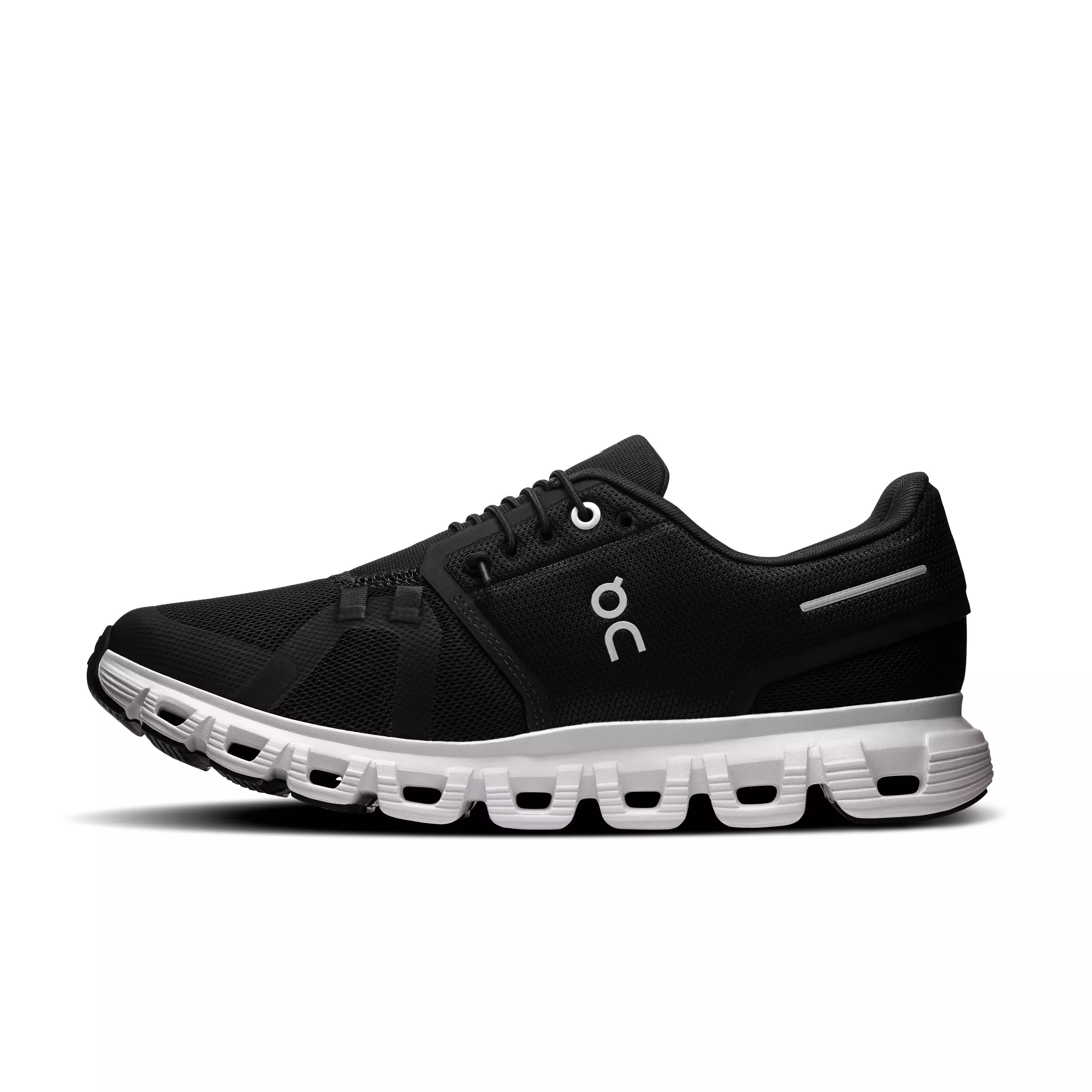 On Cloud 6 "Black/White" Women's Shoe - BLACK/WHITE