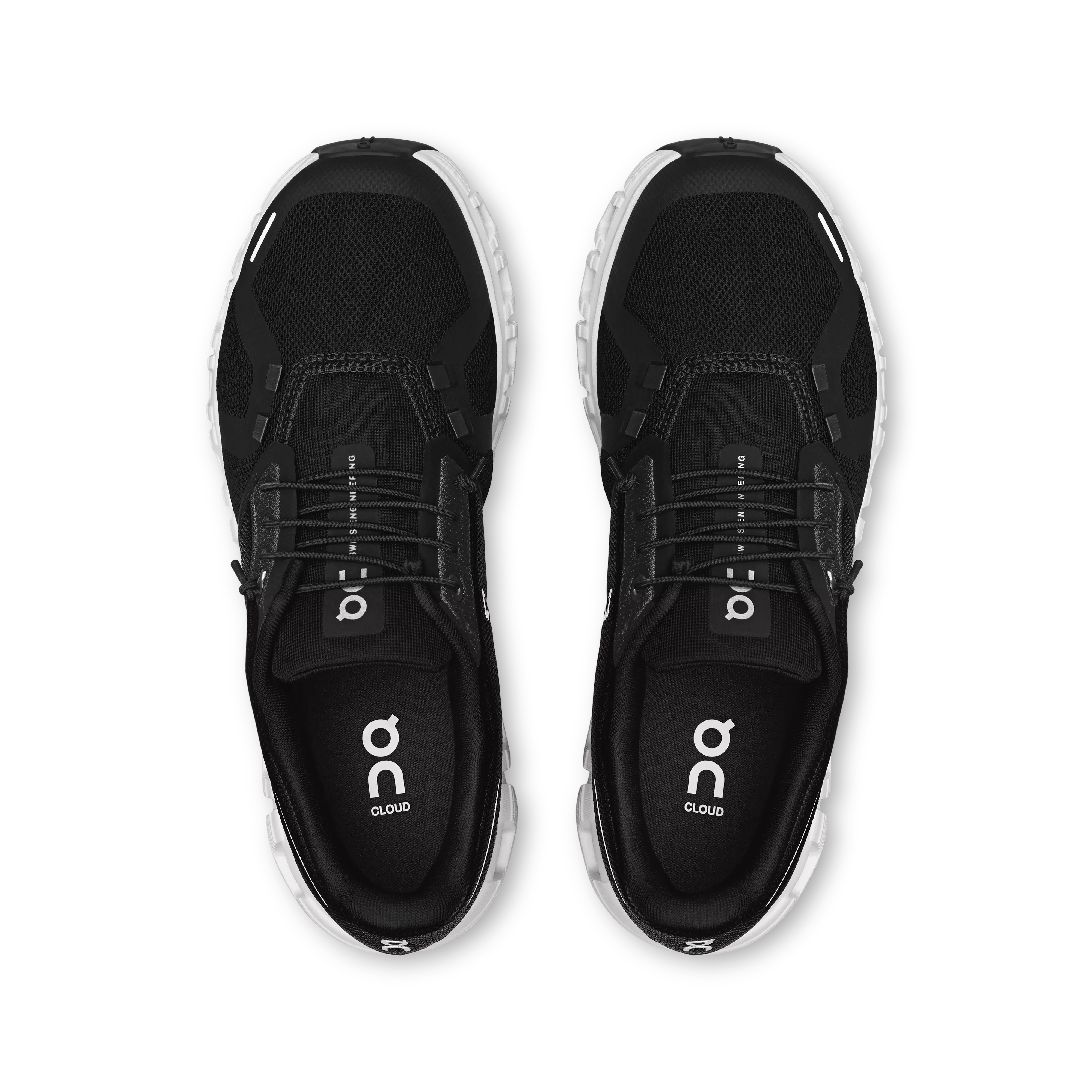 On Cloud 6 "Black/White" Women's Shoe - BLACK/WHITE