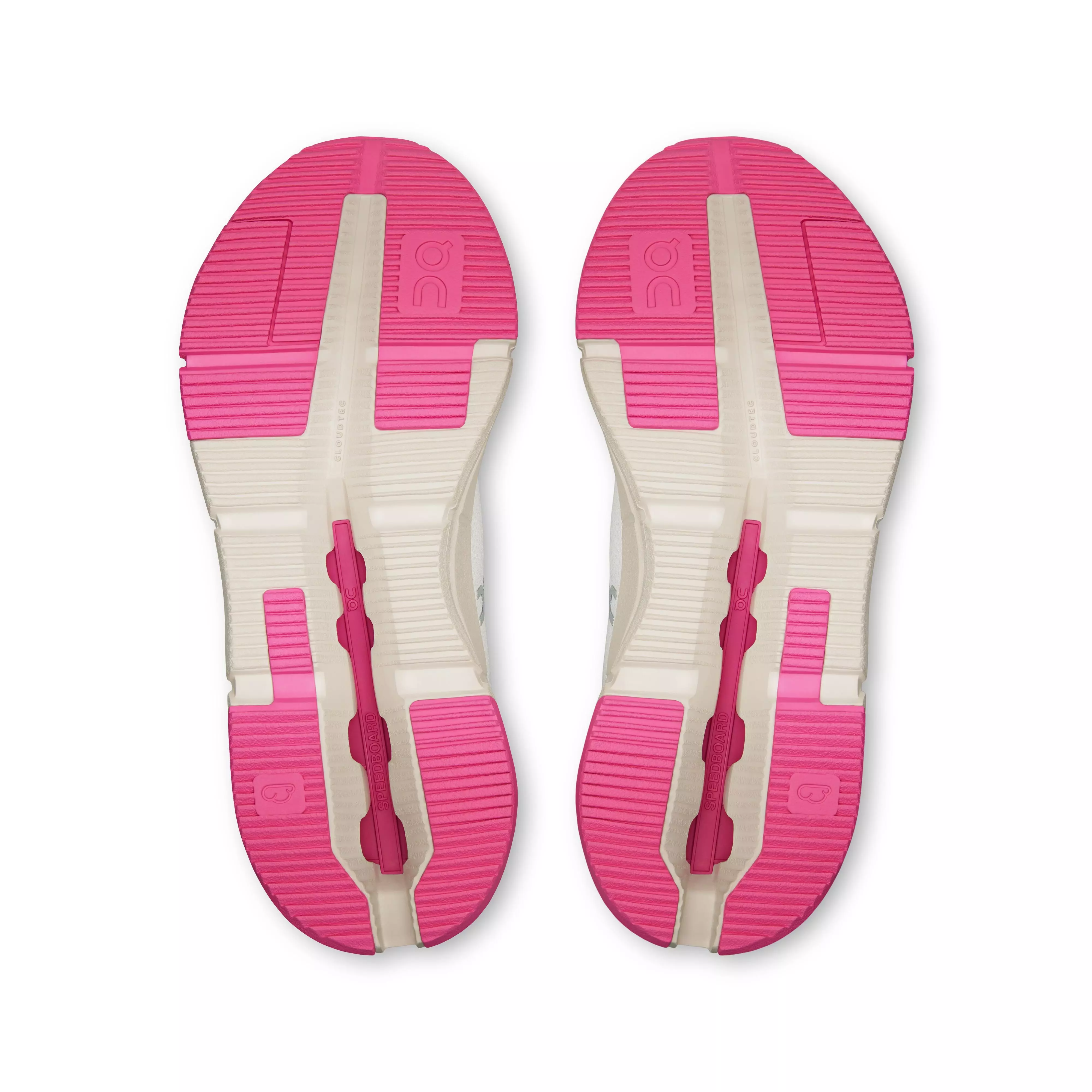 On Cloudnova 2 "Ivory/Pink" Women's Shoe - IVORY