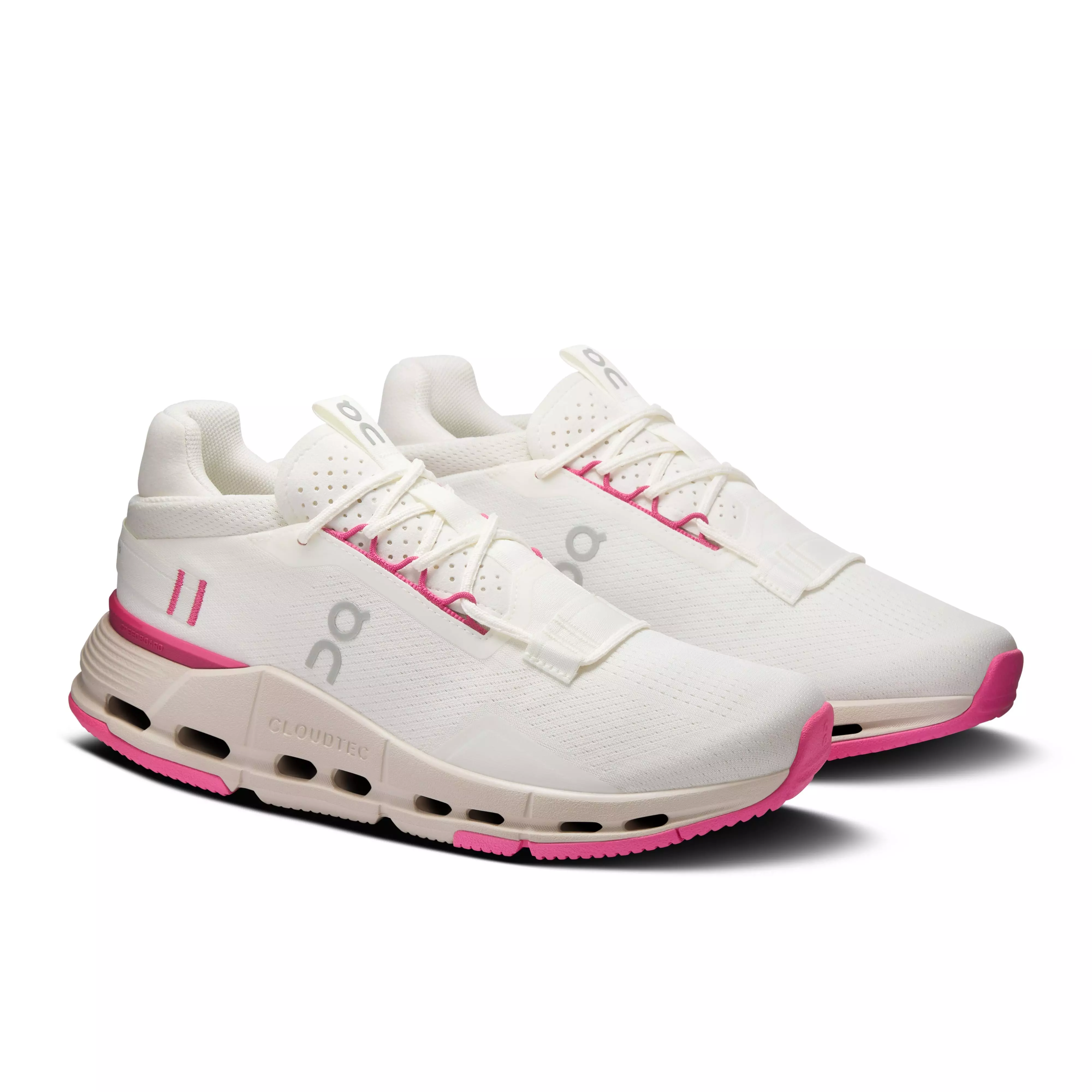 On Cloudnova 2 "Ivory/Pink" Women's Shoe - IVORY