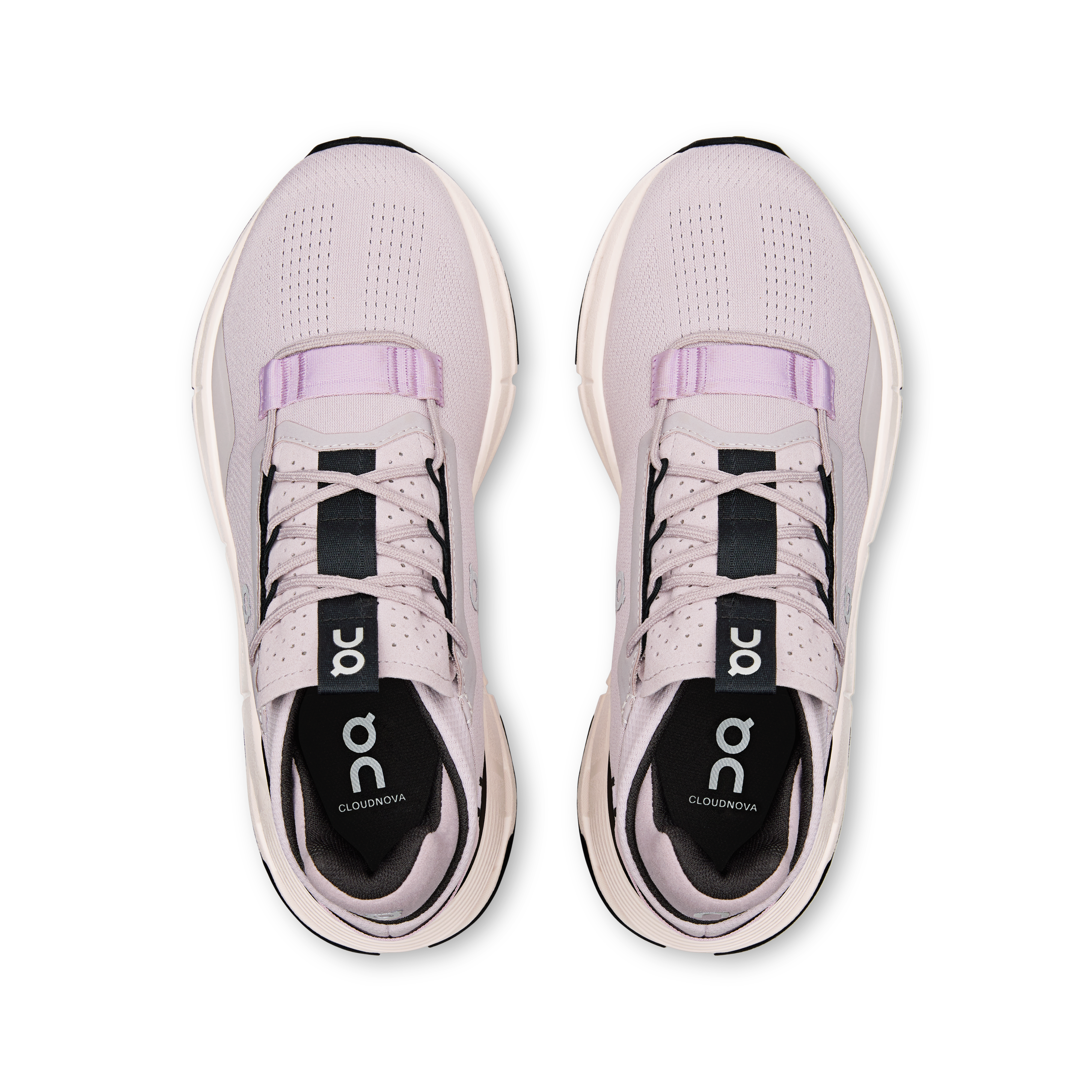 On Cloudnova 2 "Fade Purple/Black" Women's Shoe - FADE PURPLE/BLACK Thumbnail View 4