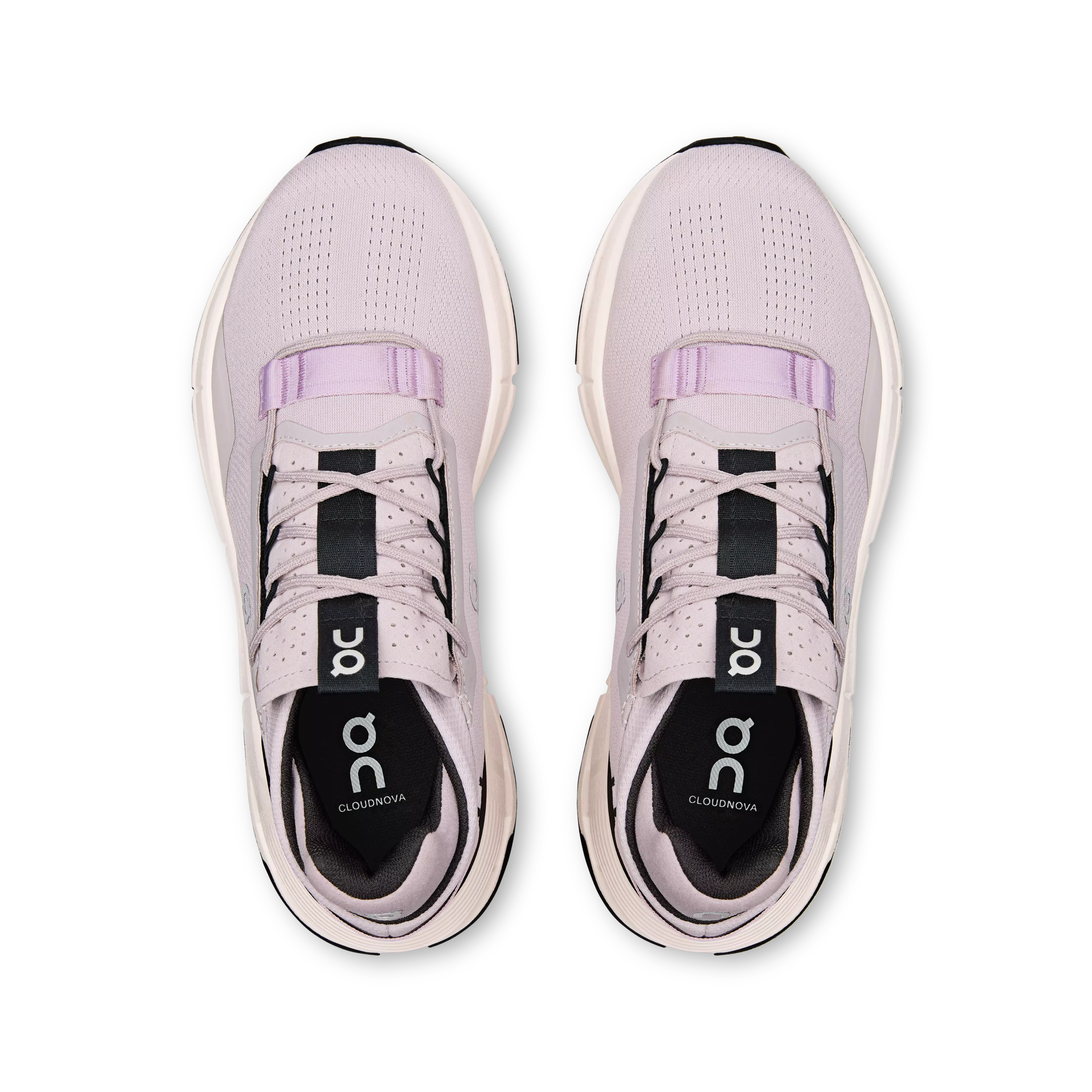 On Cloudnova 2 "Fade Purple/Black" Women's Shoe - FADE PURPLE/BLACK