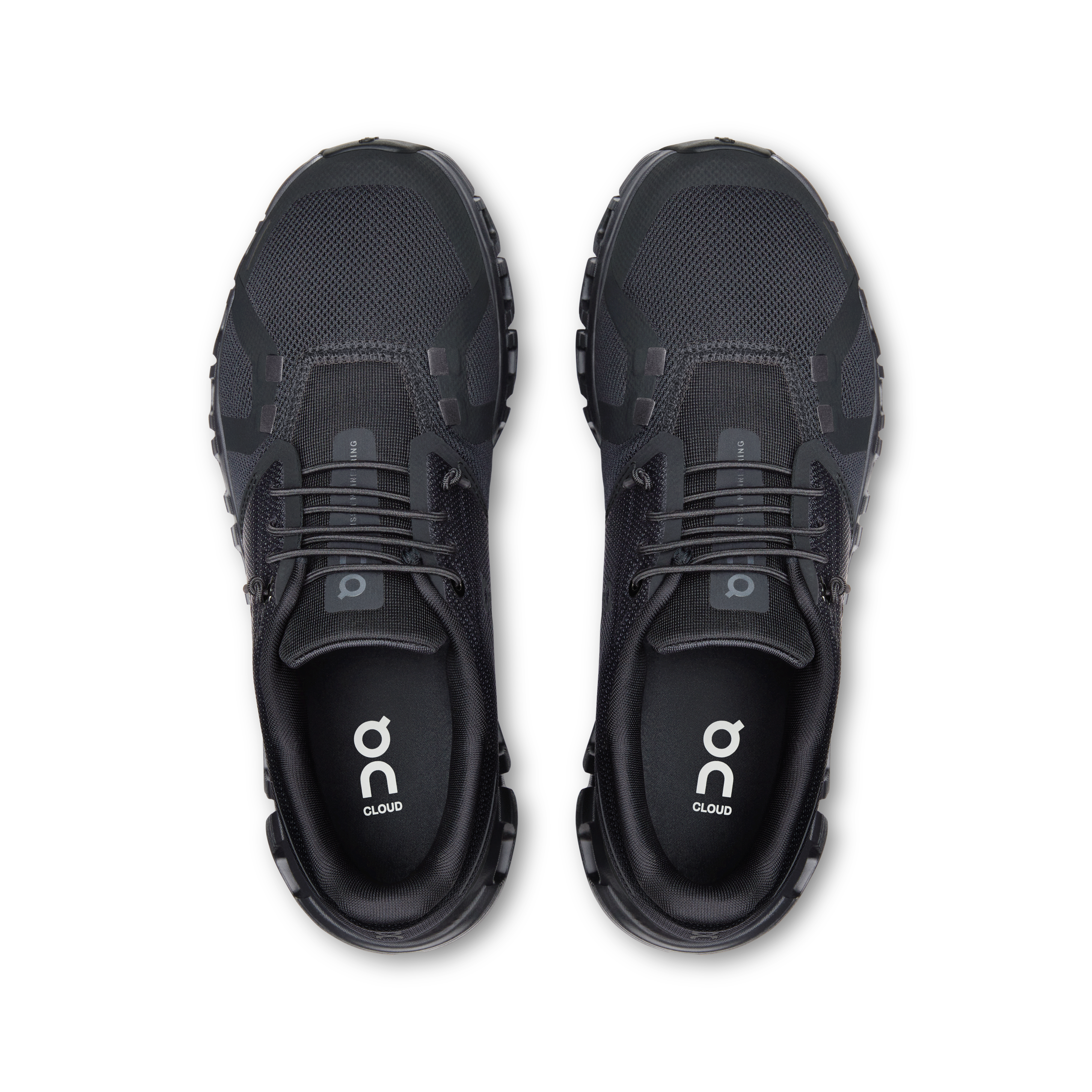 On Cloud 6 "Black" Women's Shoe - BLACK Thumbnail View 4