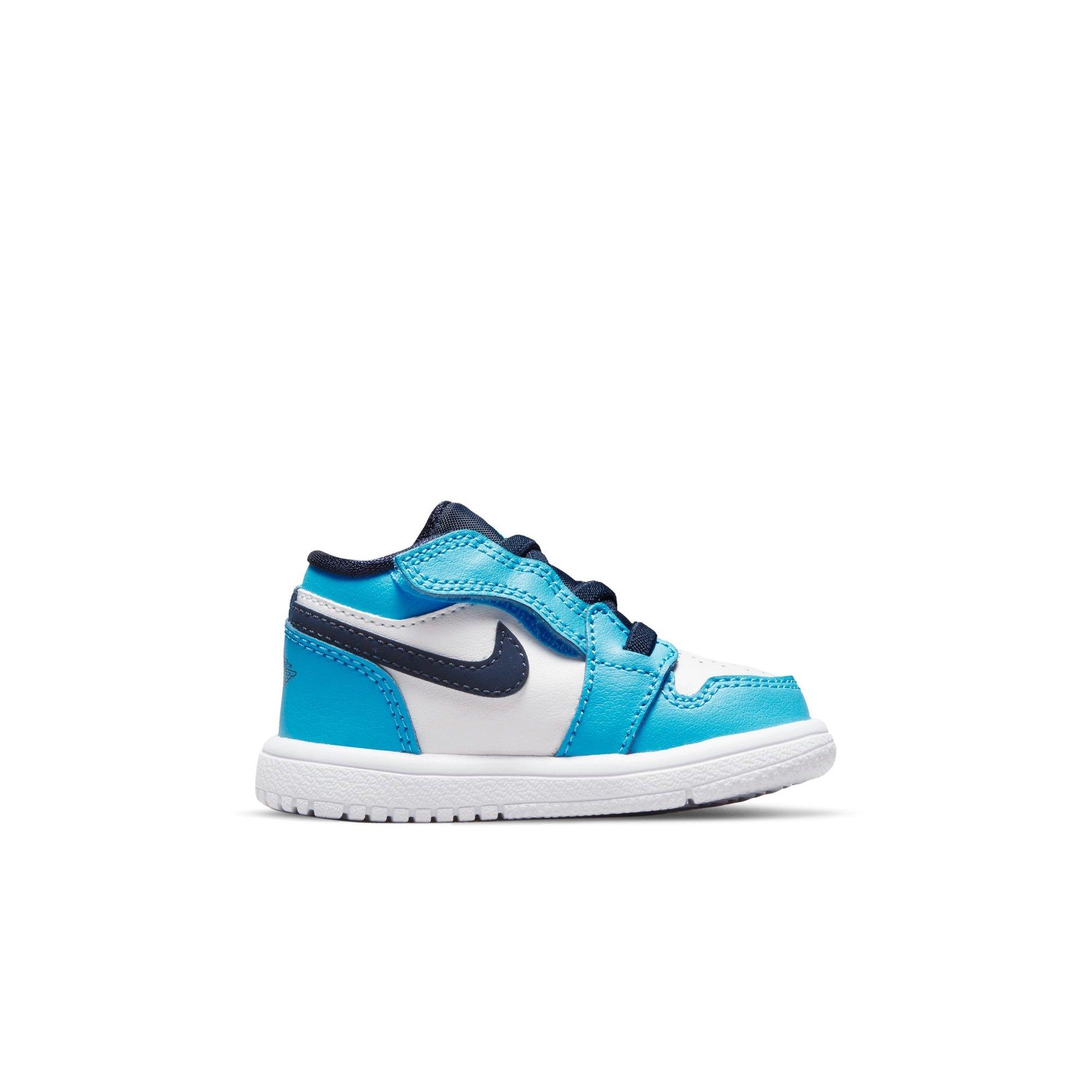 Jordan 1 Low Alt Toddler Boys' "White/Dk Powder Blue/Obsidian" Shoe