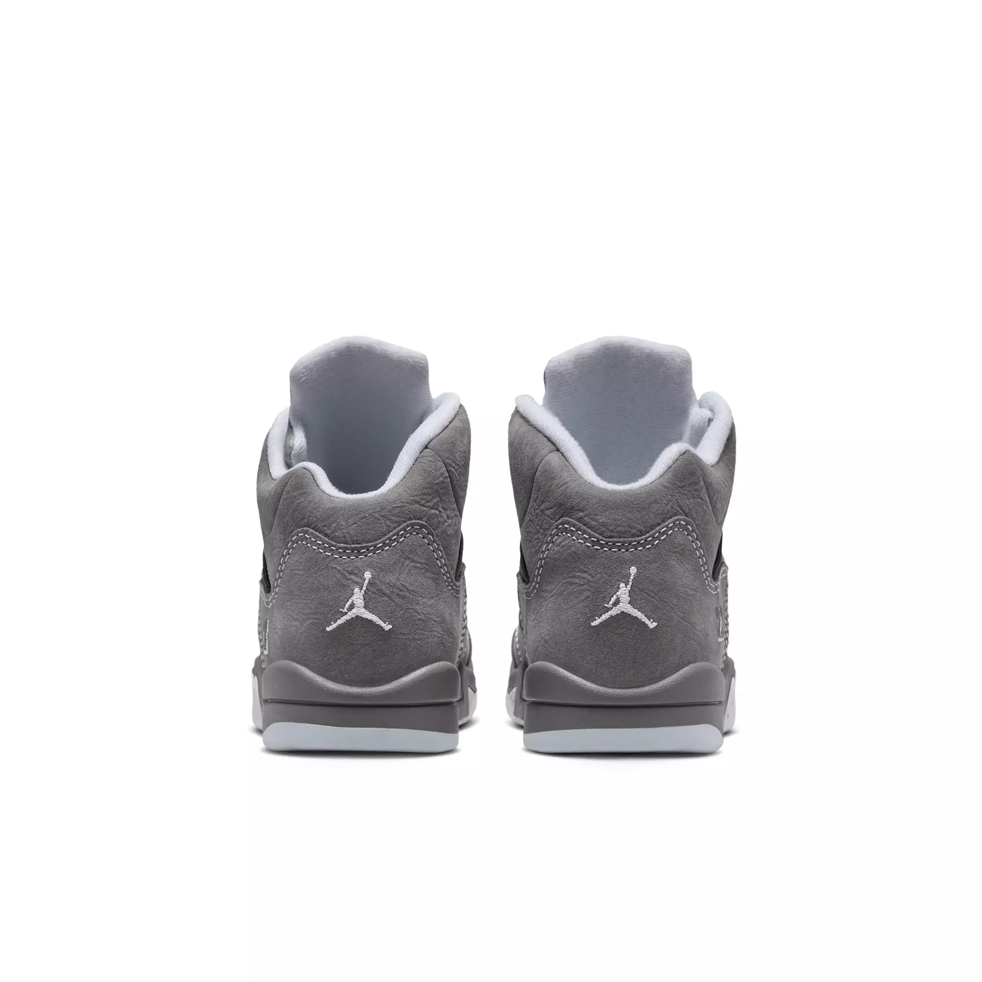Jordan 5 Retro "Wolf Grey" Preschool Kids' Shoe - GRAPHITE/WHITE/WOLF GREY