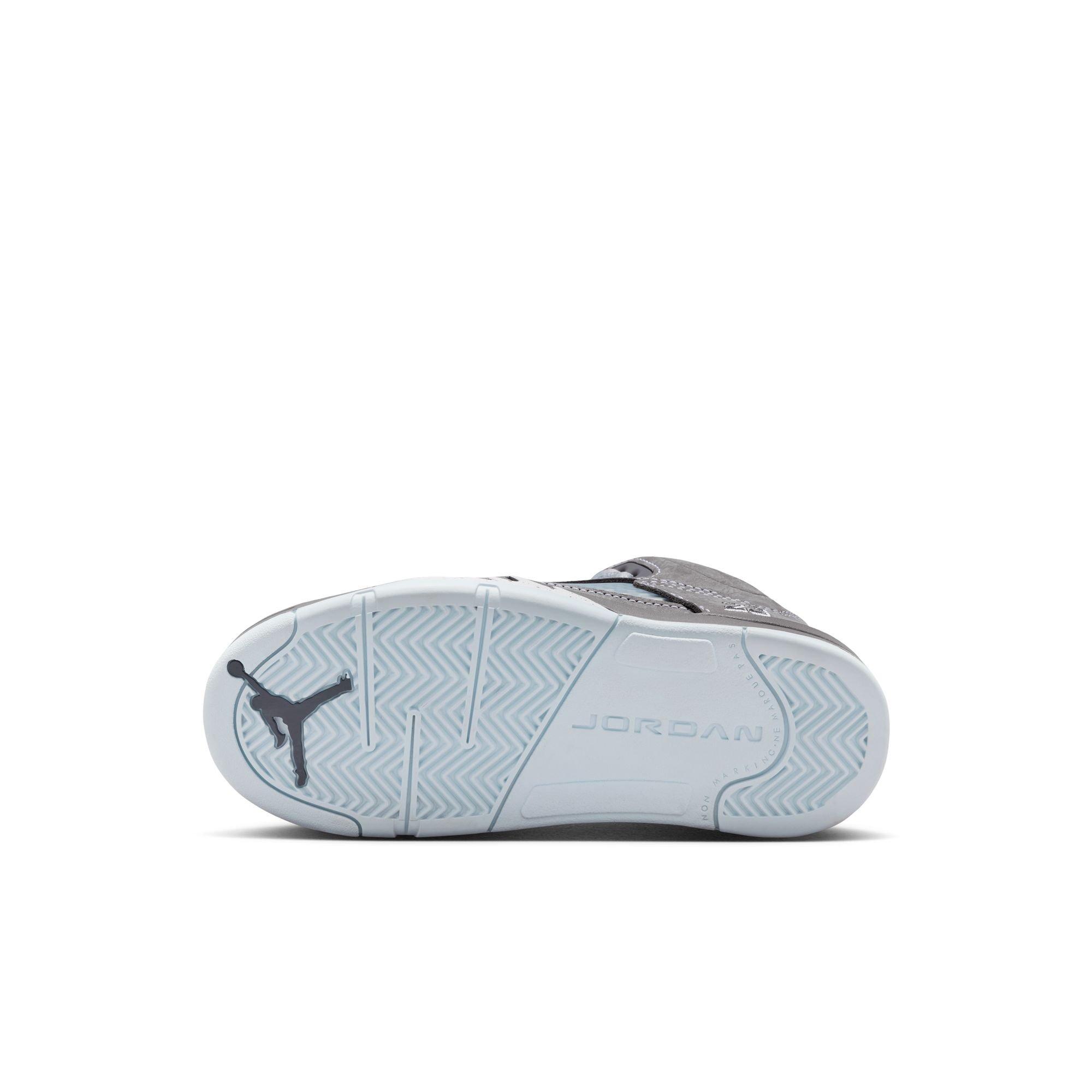 Jordan 5 Retro "Wolf Grey" Preschool Kids' Shoe - GRAPHITE/WHITE/WOLF GREY Thumbnail View 11