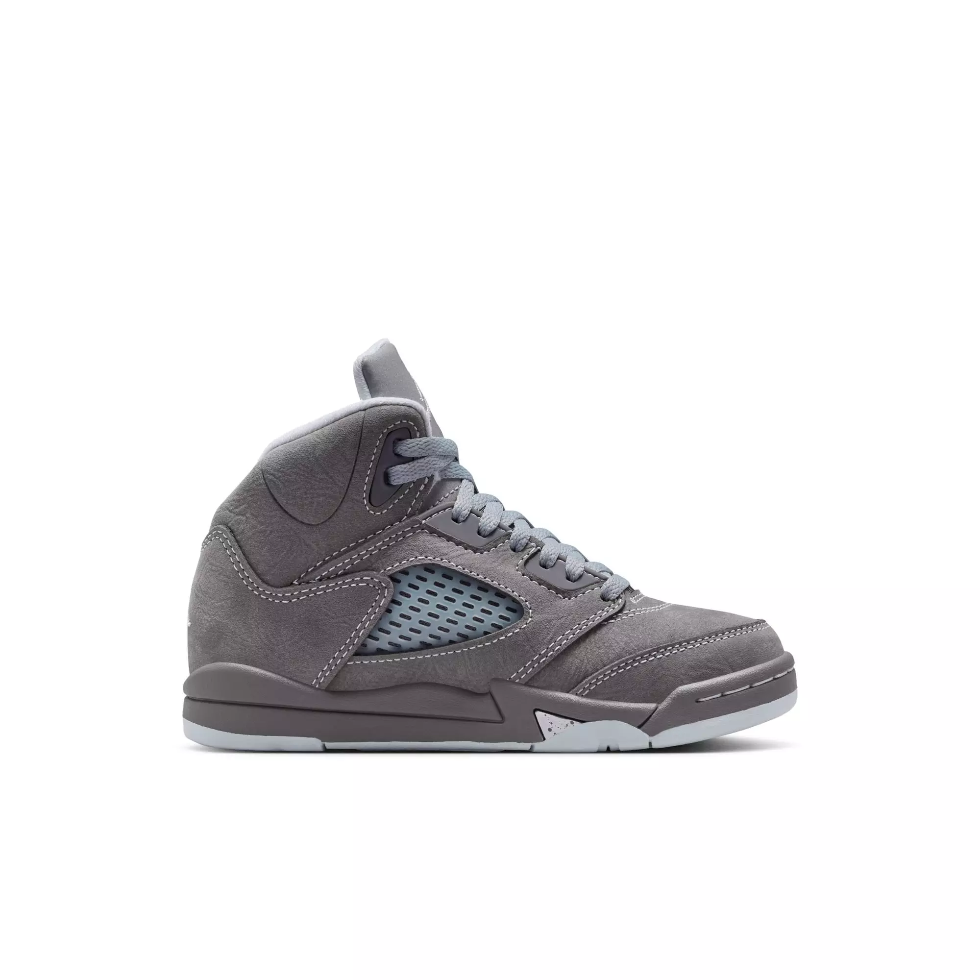 Jordan 5 Retro "Wolf Grey" Preschool Kids' Shoe - GRAPHITE/WHITE/WOLF GREY