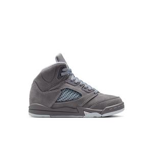 Jordan 5 Retro "Wolf Grey" Preschool Kids' Shoe