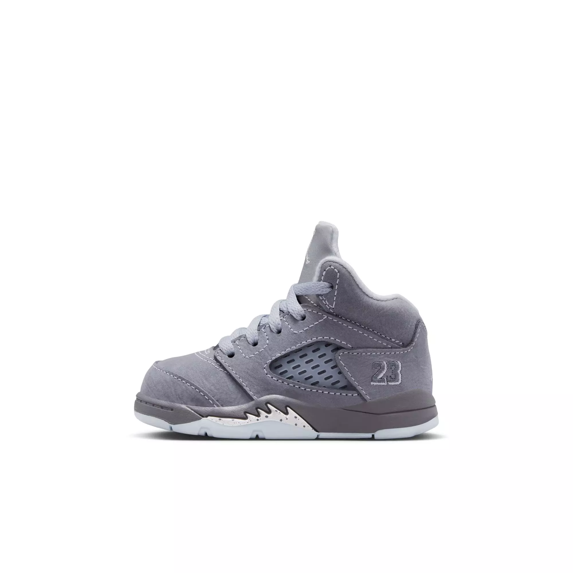 Jordan 5 Retro "Wolf Grey" Toddler Kids' Shoe - GRAPHITE/WHITE/WOLF GREY