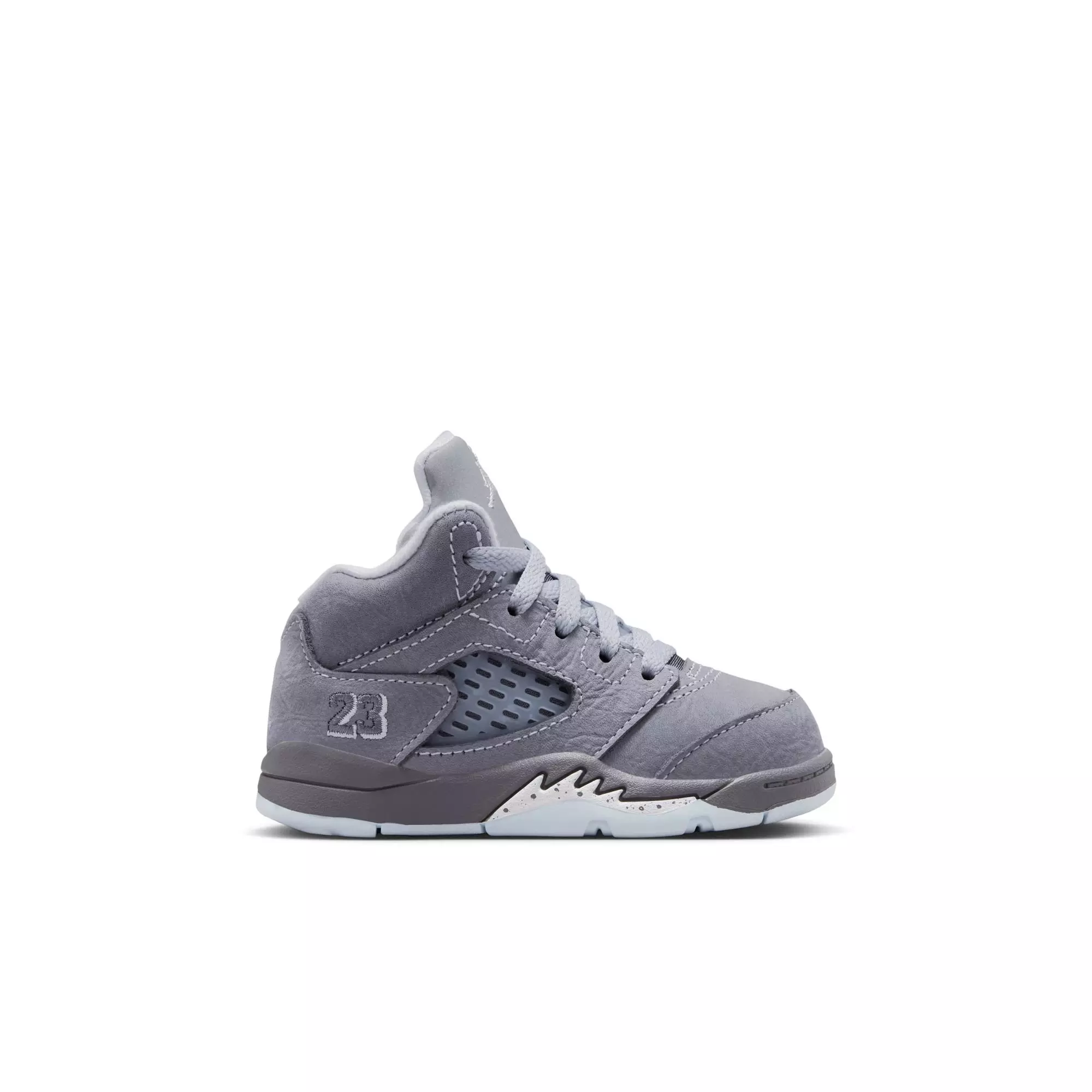Jordan 5 Retro "Wolf Grey" Toddler Kids' Shoe - GRAPHITE/WHITE/WOLF GREY