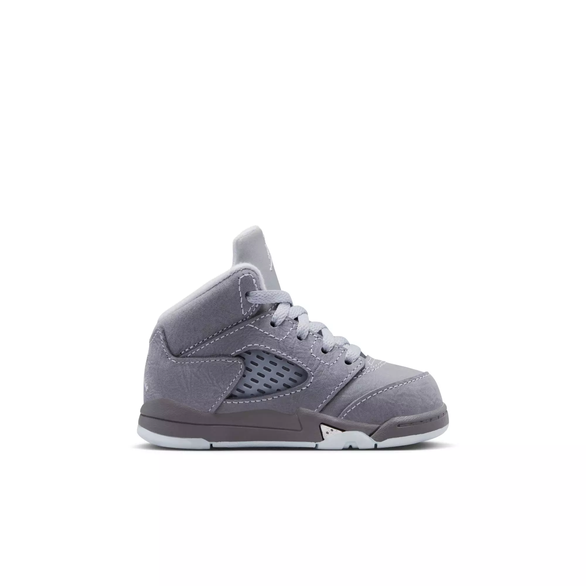 Jordan 5 Retro "Wolf Grey" Toddler Kids' Shoe - GRAPHITE/WHITE/WOLF GREY