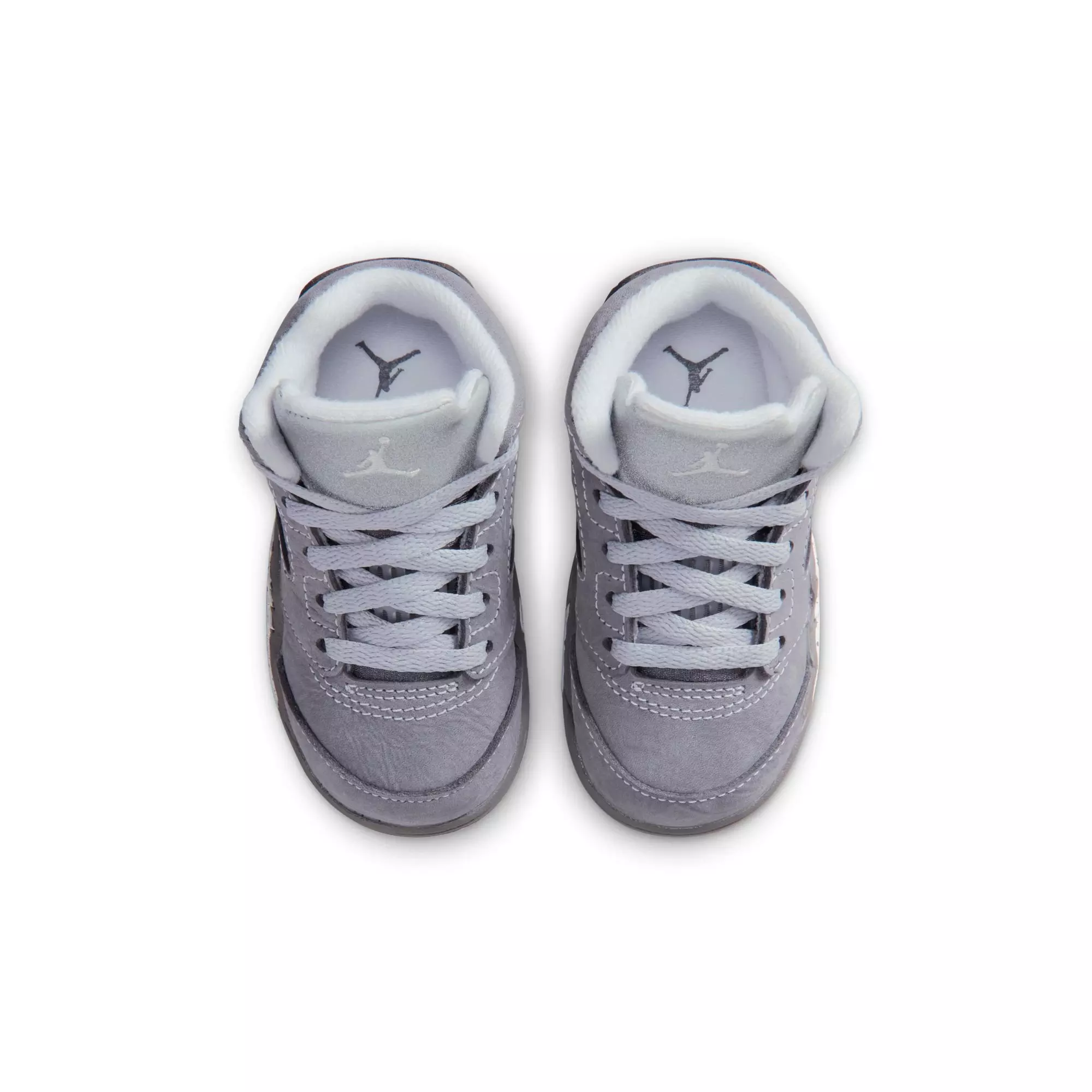 Jordan 5 Retro "Wolf Grey" Toddler Kids' Shoe - GRAPHITE/WHITE/WOLF GREY