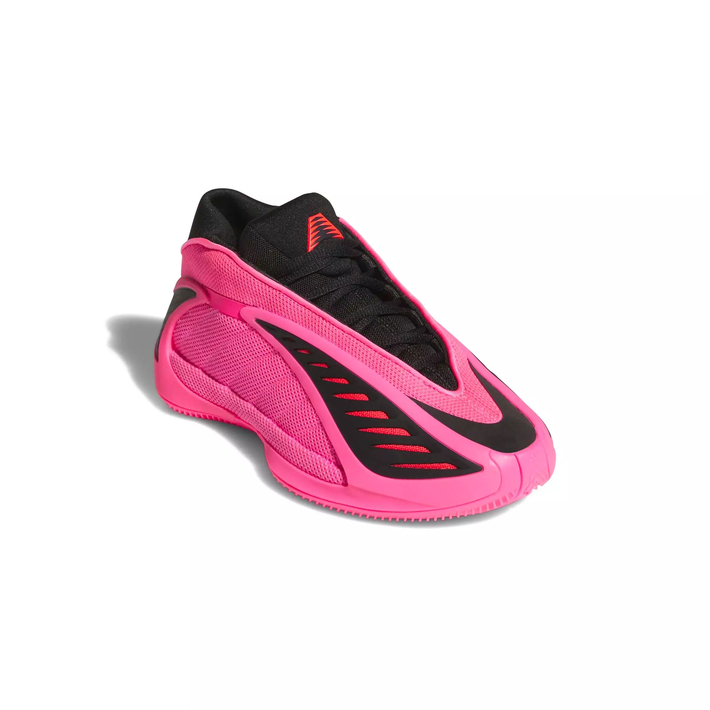 adidas Anthony Edwards 2 "Lucid Pink" Grade School Kids' Basketball Shoe - PINK/BLACK