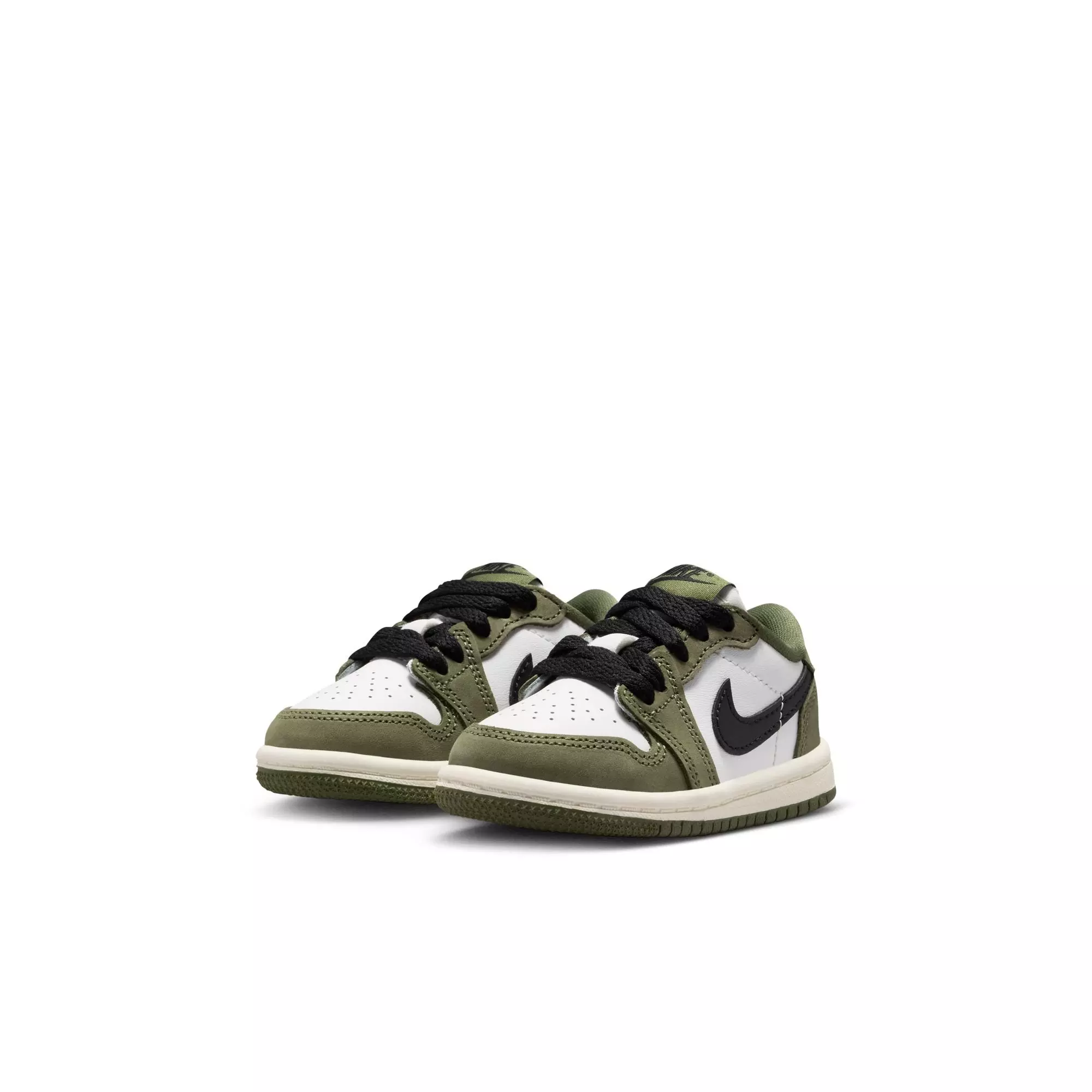 Jordan 1 Retro Low &ldquo;Medium Olive&rdquo; Toddler Kids' Shoe - MEDIUM OLIVE/BLACK/SUMMIT WHITE