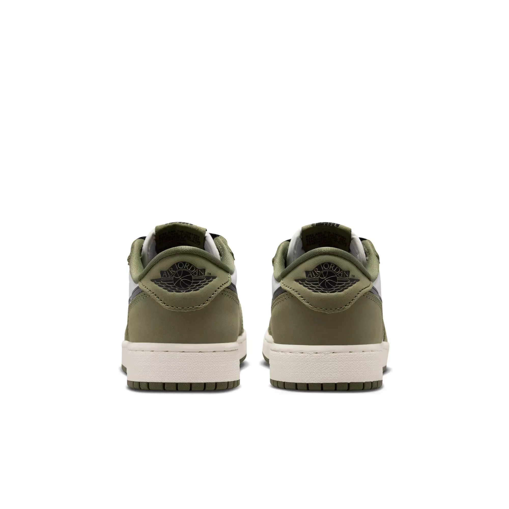 Jordan 1 Retro Low &ldquo;Medium Olive&rdquo; Grade School Kids' Shoe - MEDIUM OLIVE/BLACK/SUMMIT WHITE