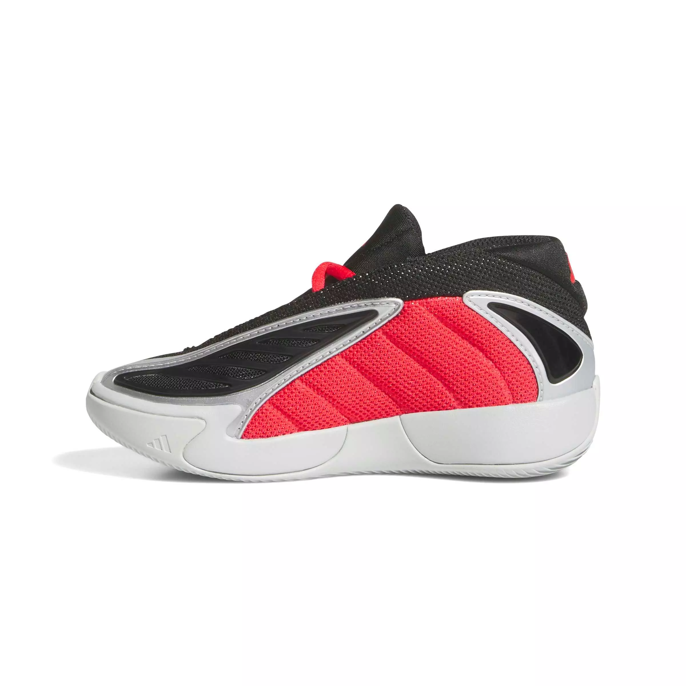 adidas Anthony Edwards 2 "Bulldawg" Preschool Kids' Basketball Shoe - BLACK/RED/WHITE