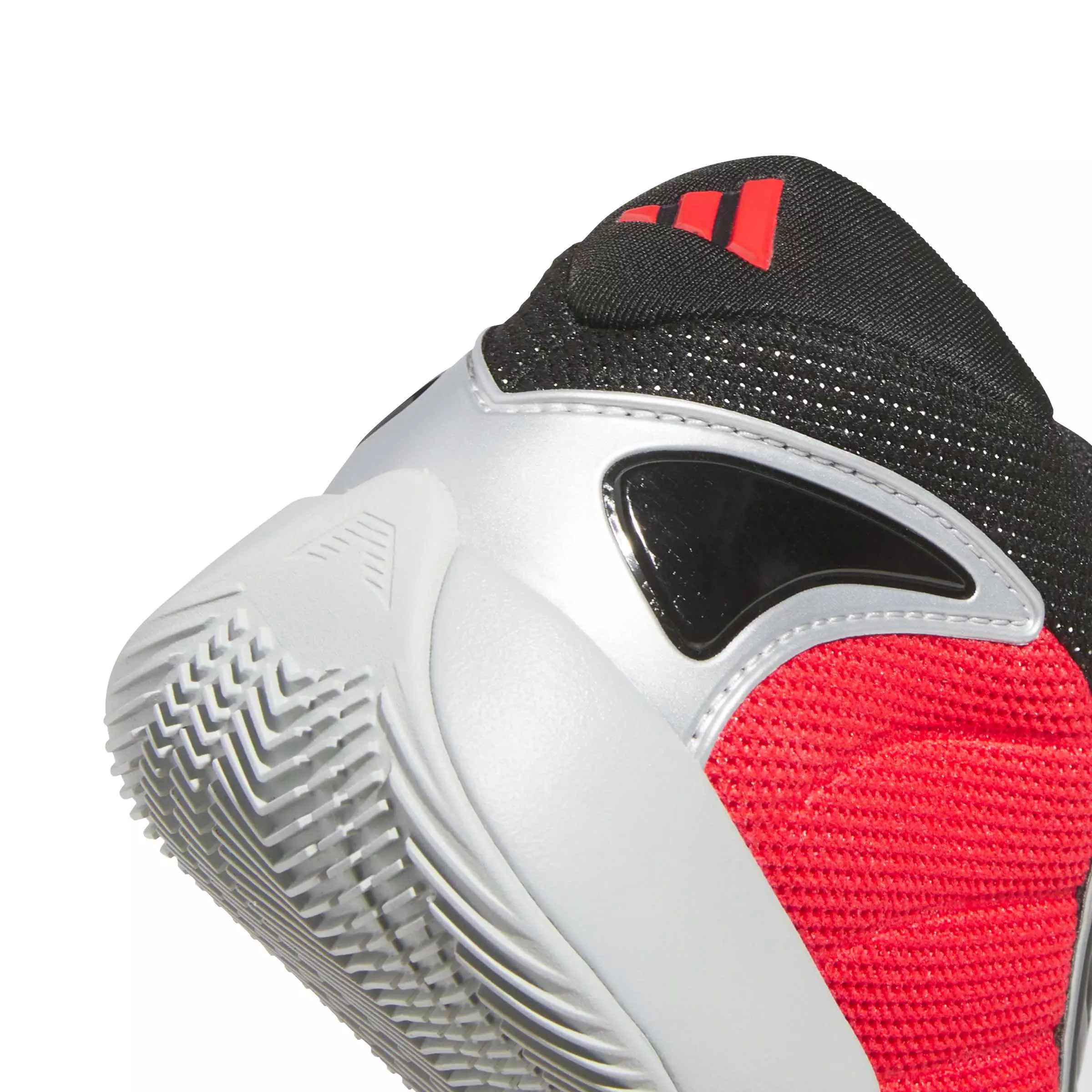 adidas Anthony Edwards 2 "Bulldawgs" Preschool Kids' Basketball Shoe - BLACK/RED/WHITE