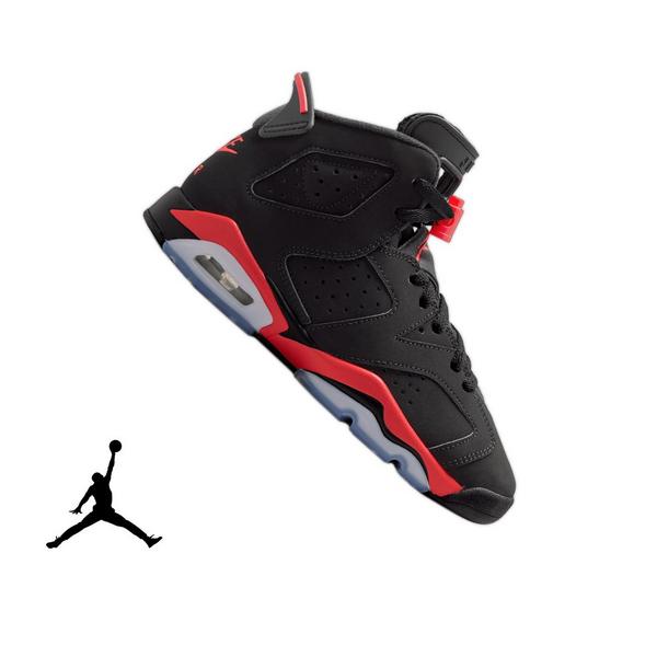 Jordan 6 Retro "Infrared Salesman" Grade School Kids' Shoe