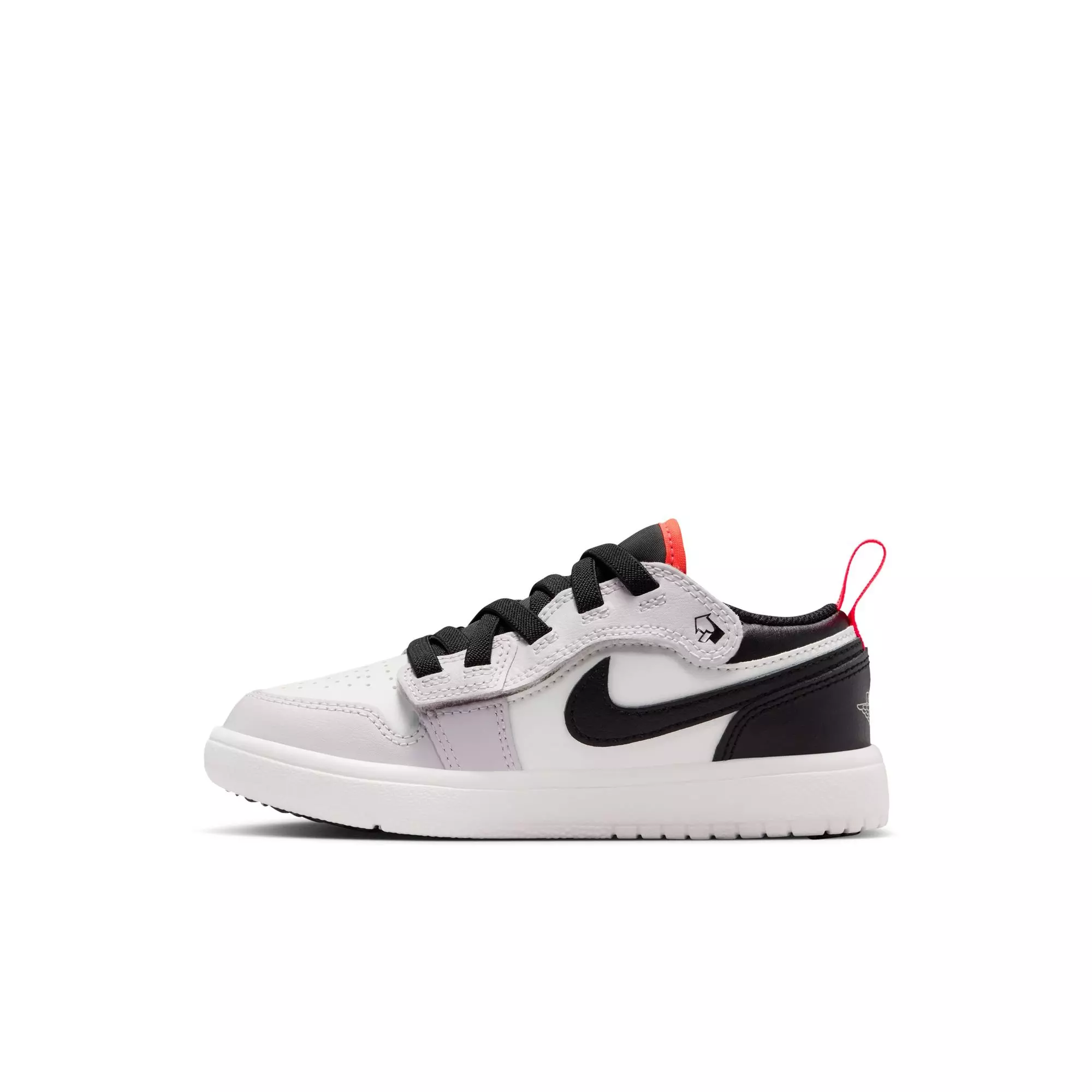 Jordan 1 Low Alt "Black/Summit White/Infrared 23" Preschool Boys' Shoe - WHITE/BLACK/RED