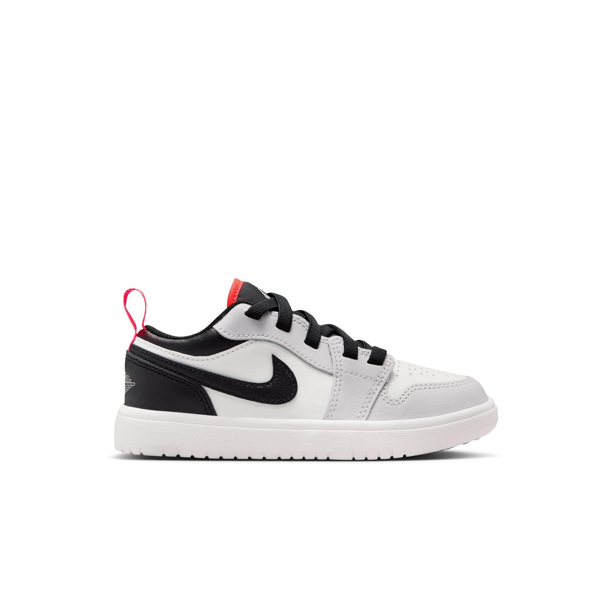Jordan 1 Low Alt "Black/Summit White/Infrared 23" Preschool Boys' Shoe - WHITE/BLACK/RED Thumbnail View 1