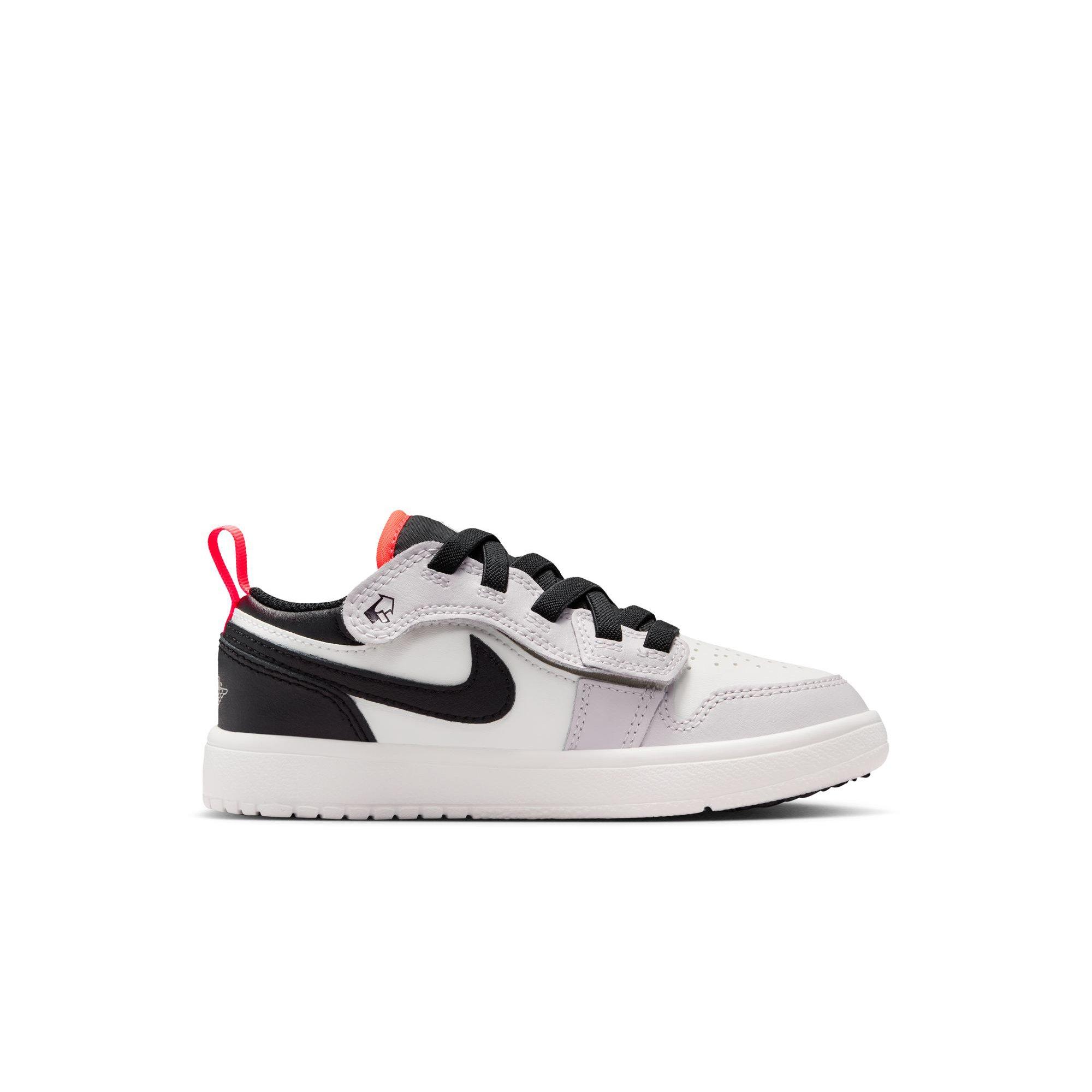 Jordan 1 Low Alt "Black/Summit White/Infrared 23" Preschool Boys' Shoe - WHITE/BLACK/RED Thumbnail View 2