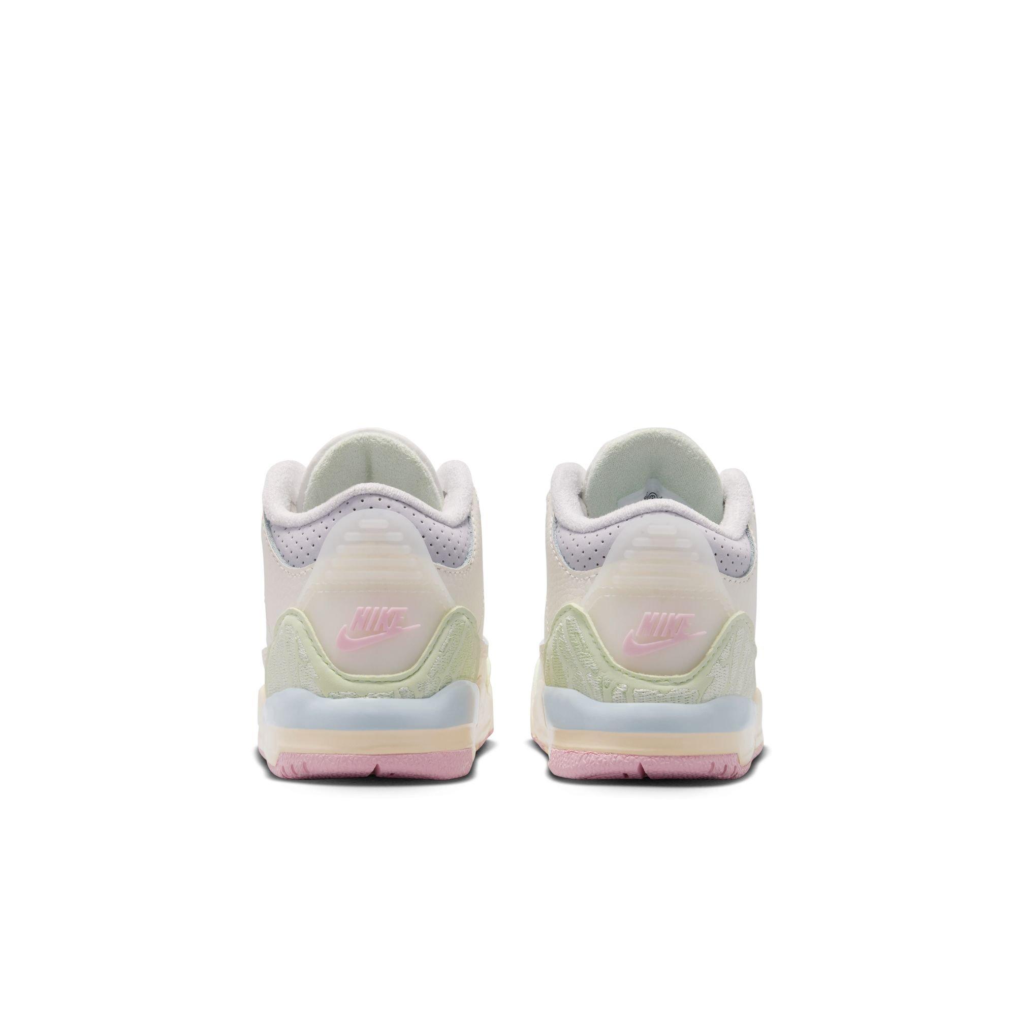 Jordan 3 Retro &ldquo;Spring Is in the Air&rdquo; Toddler Kids' Shoe - SAIL/AURA/JADE AURA/IRIS WHISPER Thumbnail View 8