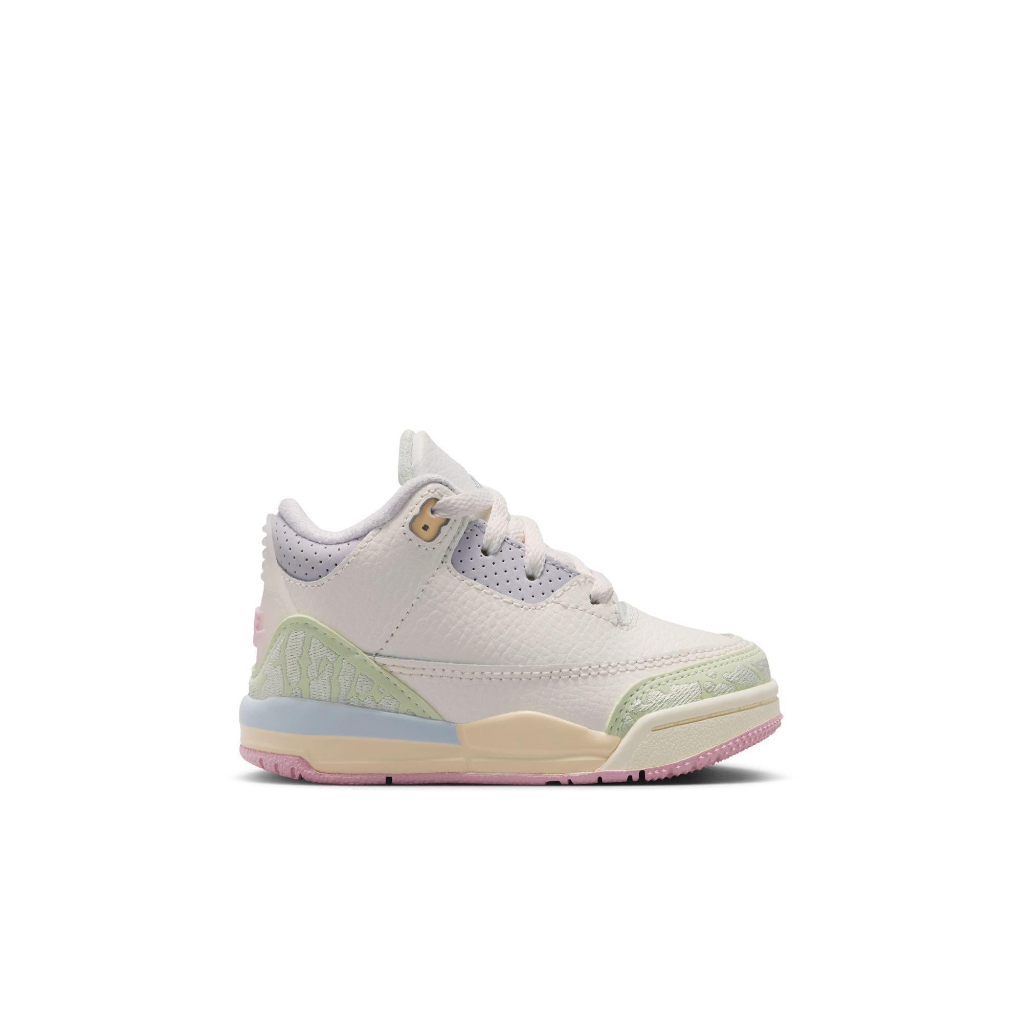 Jordan 3 Retro &ldquo;Spring Is in the Air&rdquo; Toddler Kids' Shoe - SAIL/AURA/JADE AURA/IRIS WHISPER Thumbnail View 2