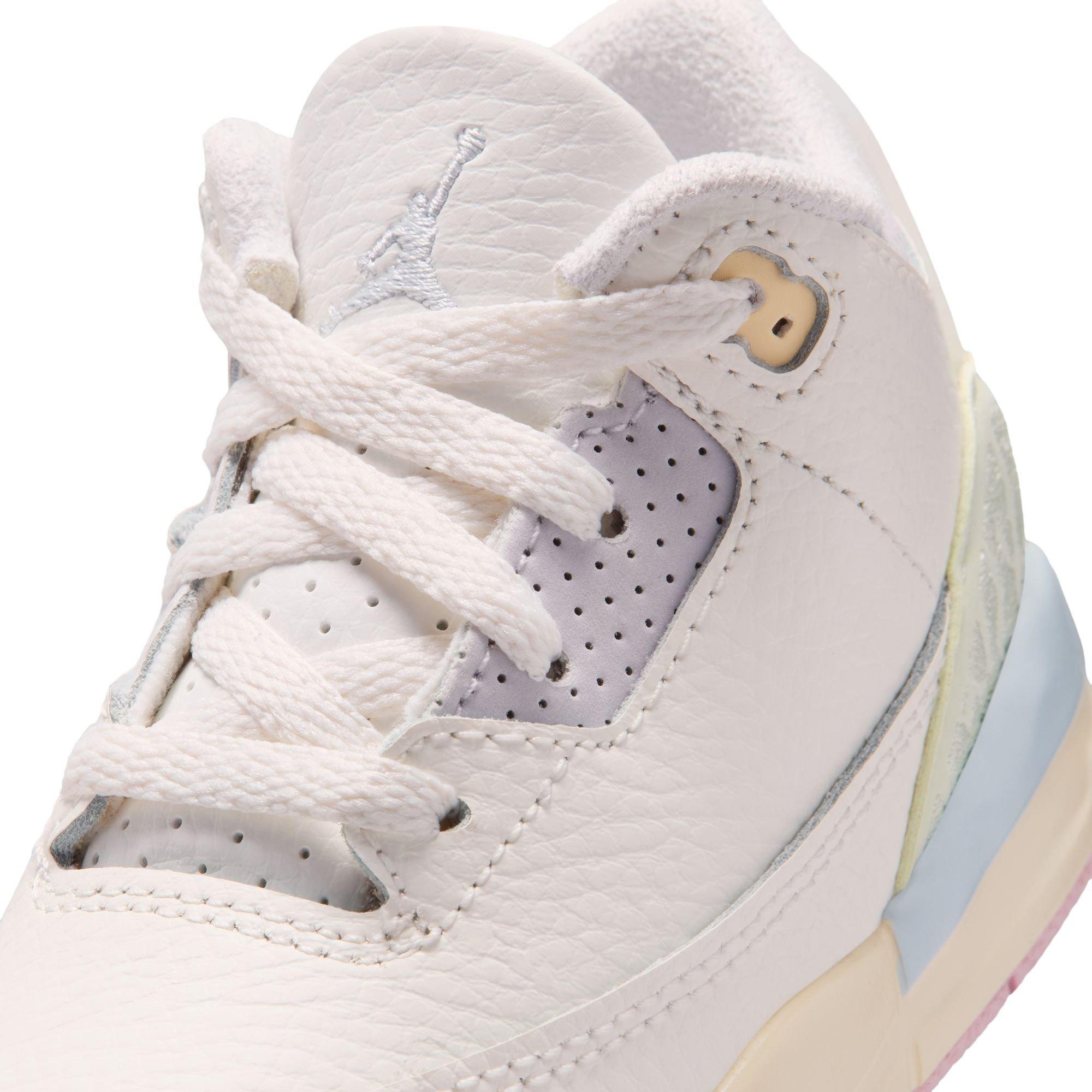 Jordan 3 Retro &ldquo;Spring Is in the Air&rdquo; Toddler Kids' Shoe - SAIL/AURA/JADE AURA/IRIS WHISPER Thumbnail View 5