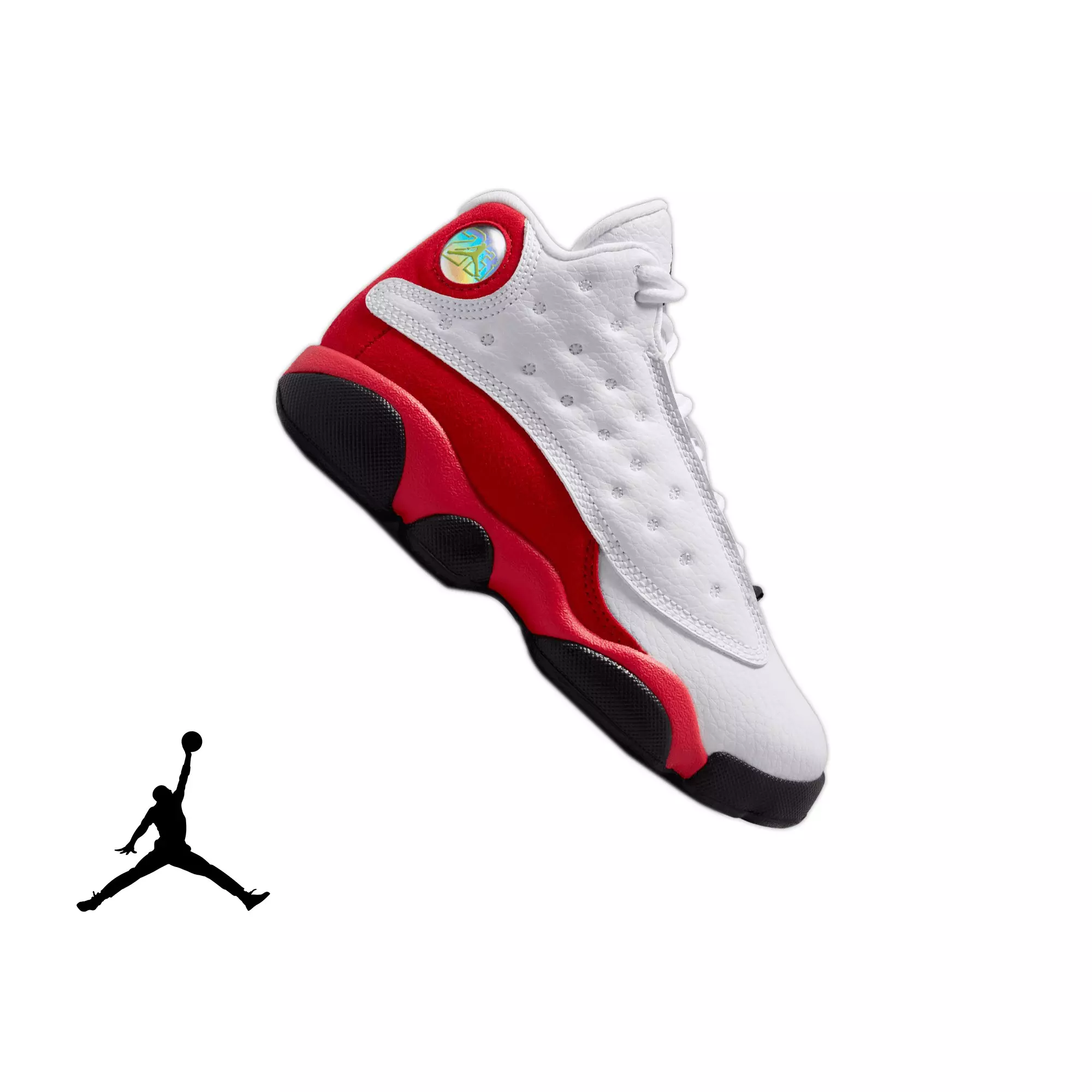 Jordan 13 Retro "True Red" Preschool Kids' Shoe - WHITE/BLACK/TRUE RED