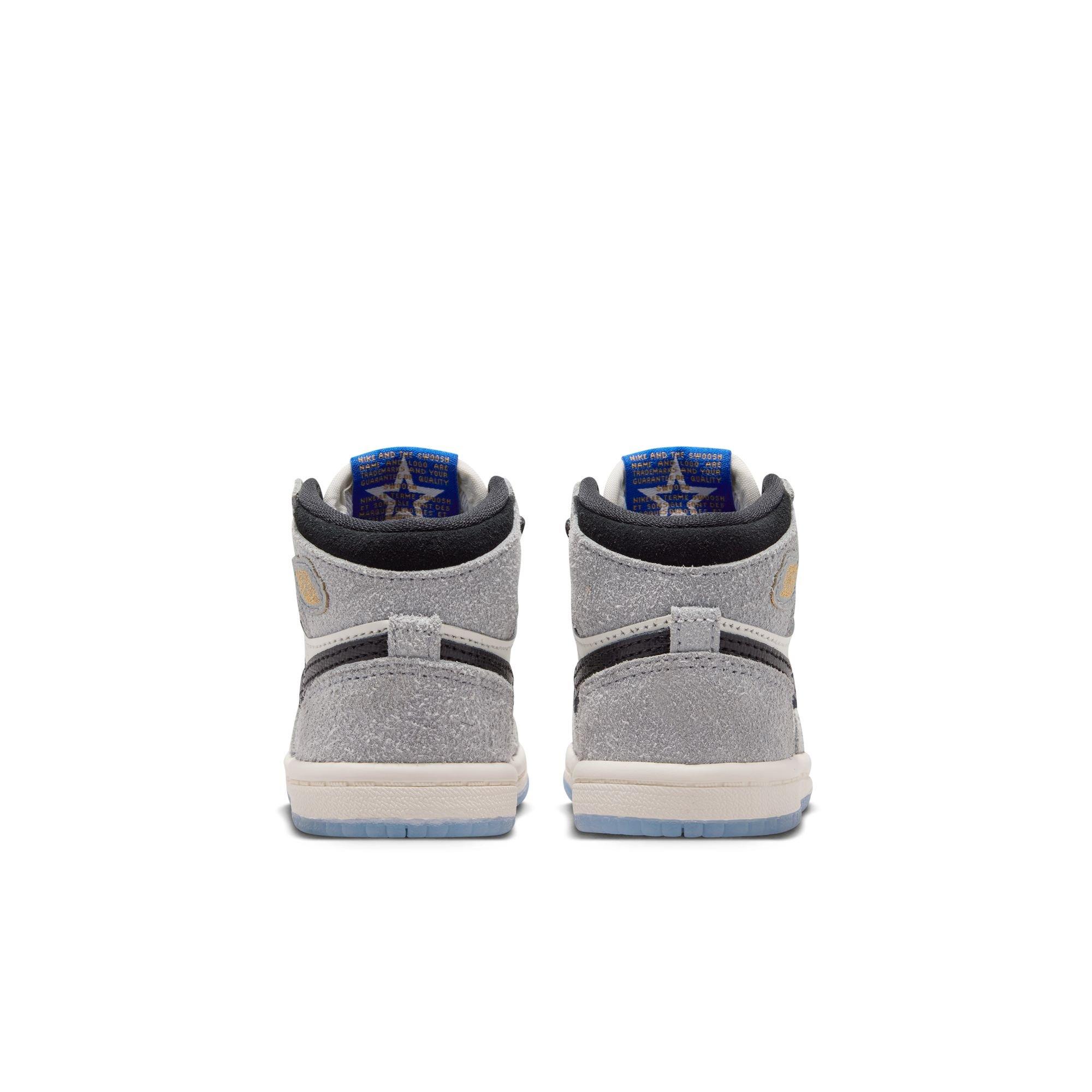Jordan 1 Retro High OG &ldquo;Cool Grey&rdquo; Toddler Kids' Shoe - COOL GREY/BLACK/SAIL Thumbnail View 9