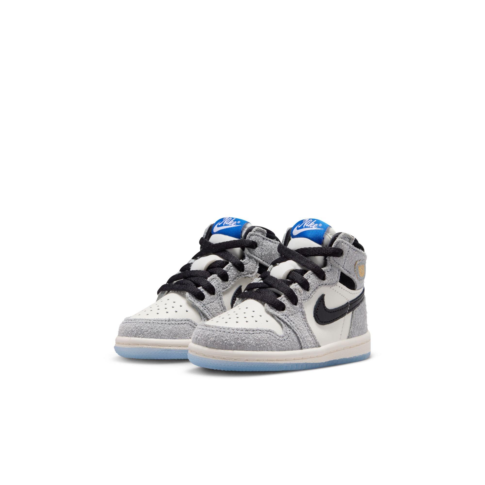 Jordan 1 Retro High OG &ldquo;Cool Grey&rdquo; Toddler Kids' Shoe - COOL GREY/BLACK/SAIL Thumbnail View 4
