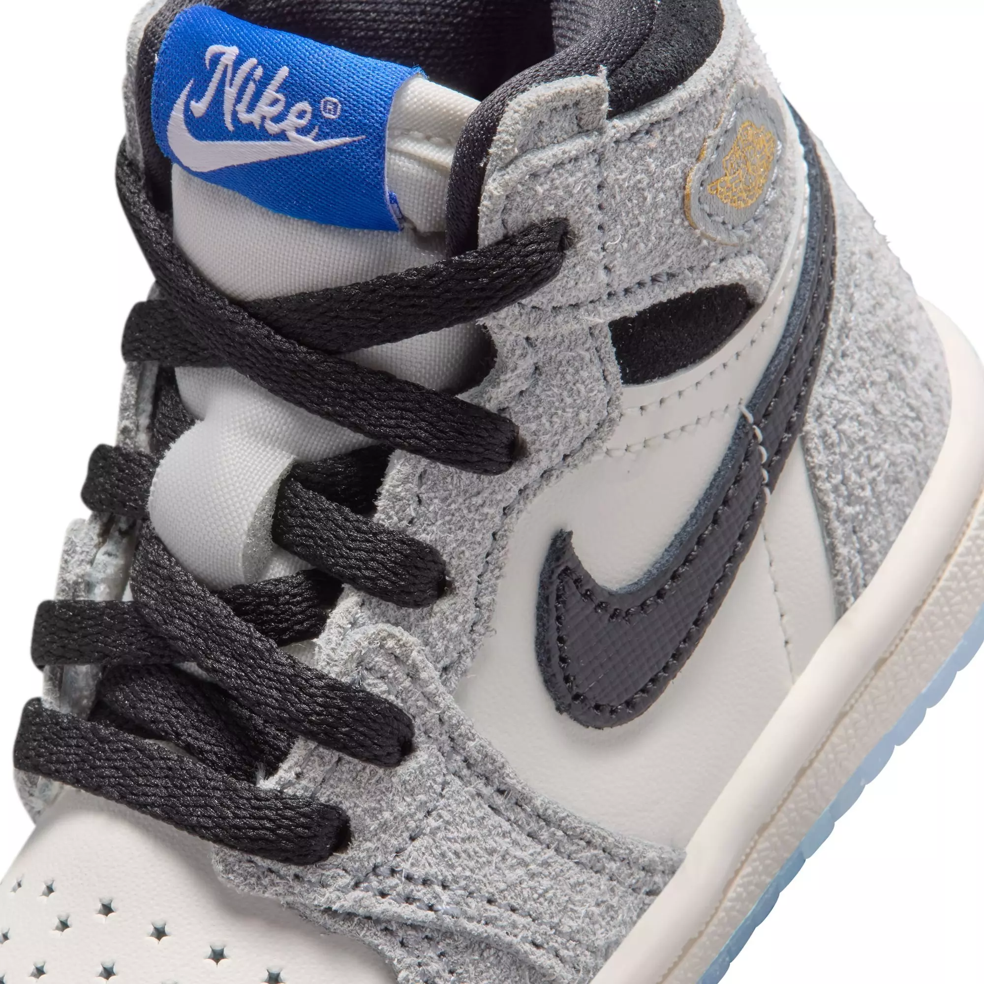Jordan 1 Retro High OG &ldquo;Cool Grey&rdquo; Toddler Kids' Shoe - COOL GREY/BLACK/SAIL