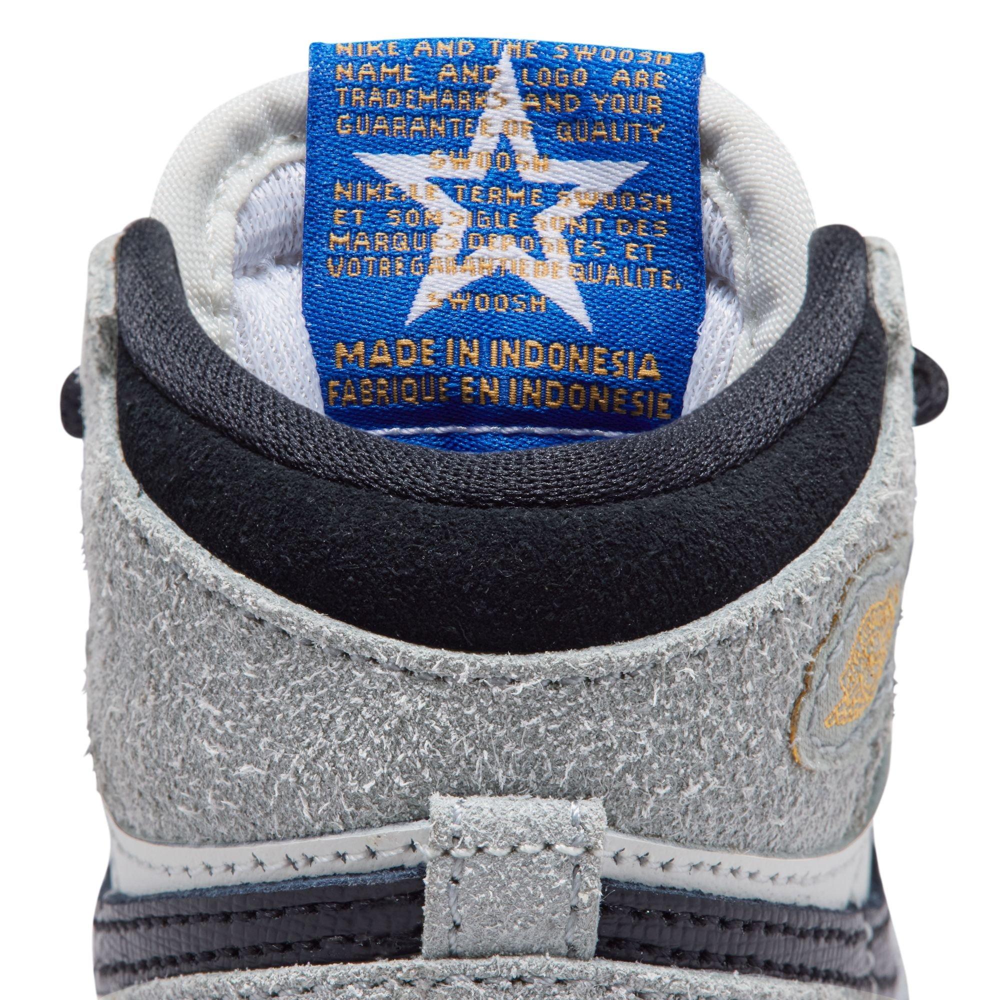 Jordan 1 Retro High OG &ldquo;Cool Grey&rdquo; Toddler Kids' Shoe - COOL GREY/BLACK/SAIL Thumbnail View 6