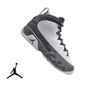 Jordan 9 Retro "Flint Grey" Grade School Kids' Shoe