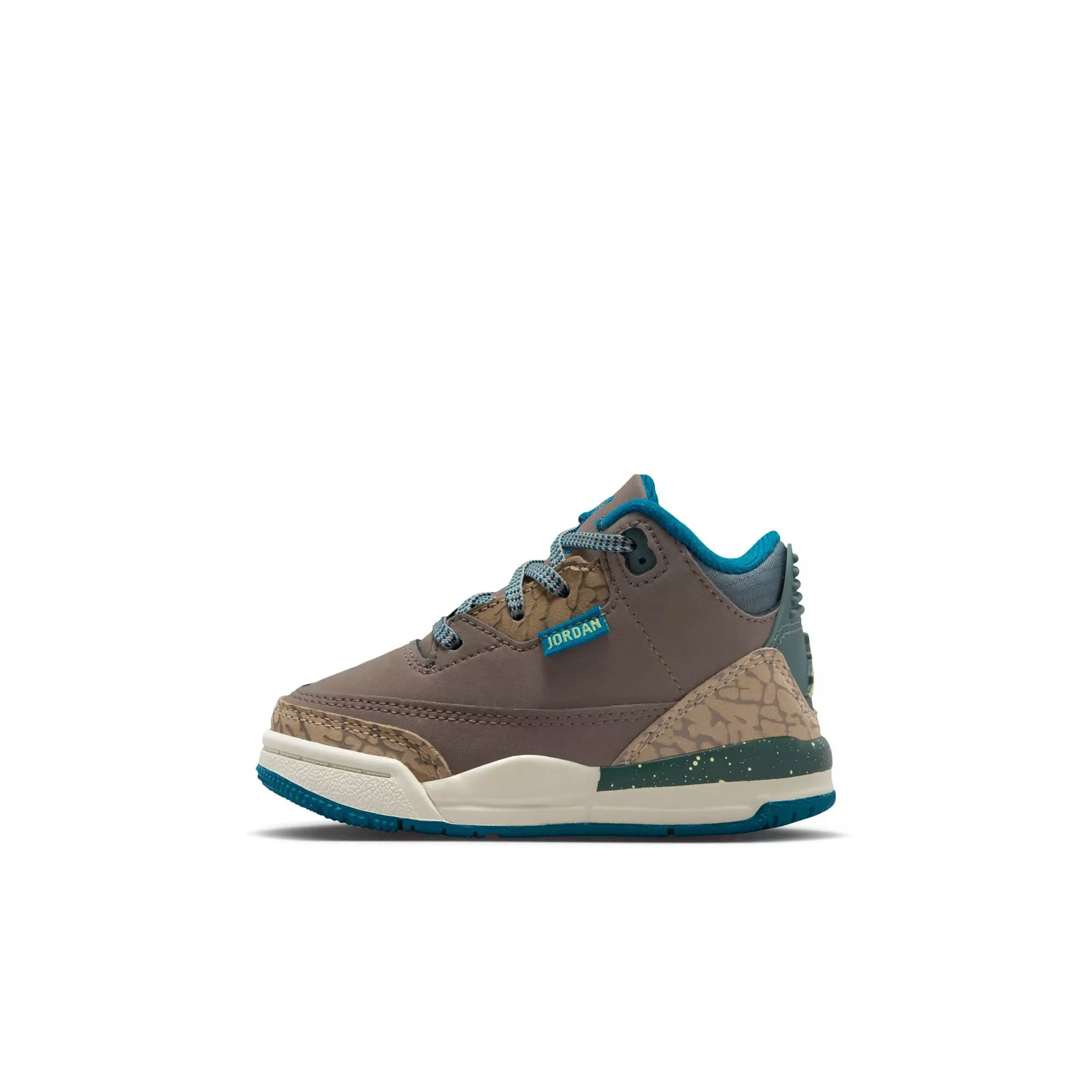 Jordan 3 Retro "Olive Grey" Toddler Kids' Shoe - OLIVE GREY/GREEN ABYSS/KHAKI