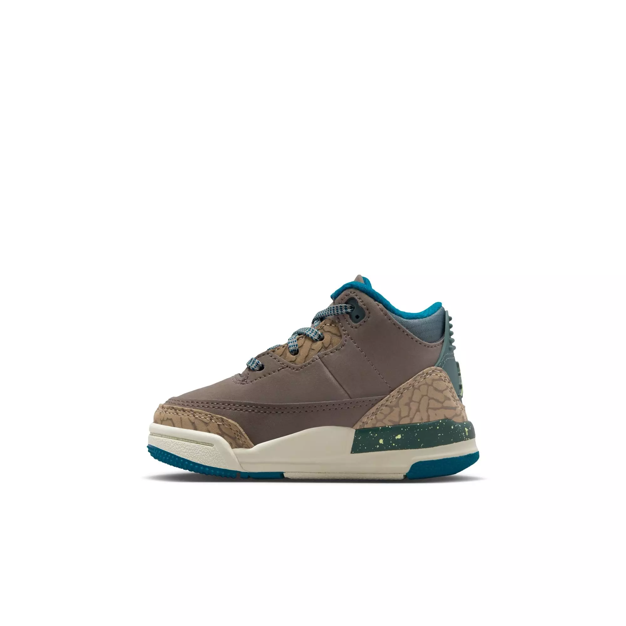 Jordan 3 Retro "Olive Grey" Toddler Kids' Shoe - OLIVE GREY/GREEN ABYSS/KHAKI