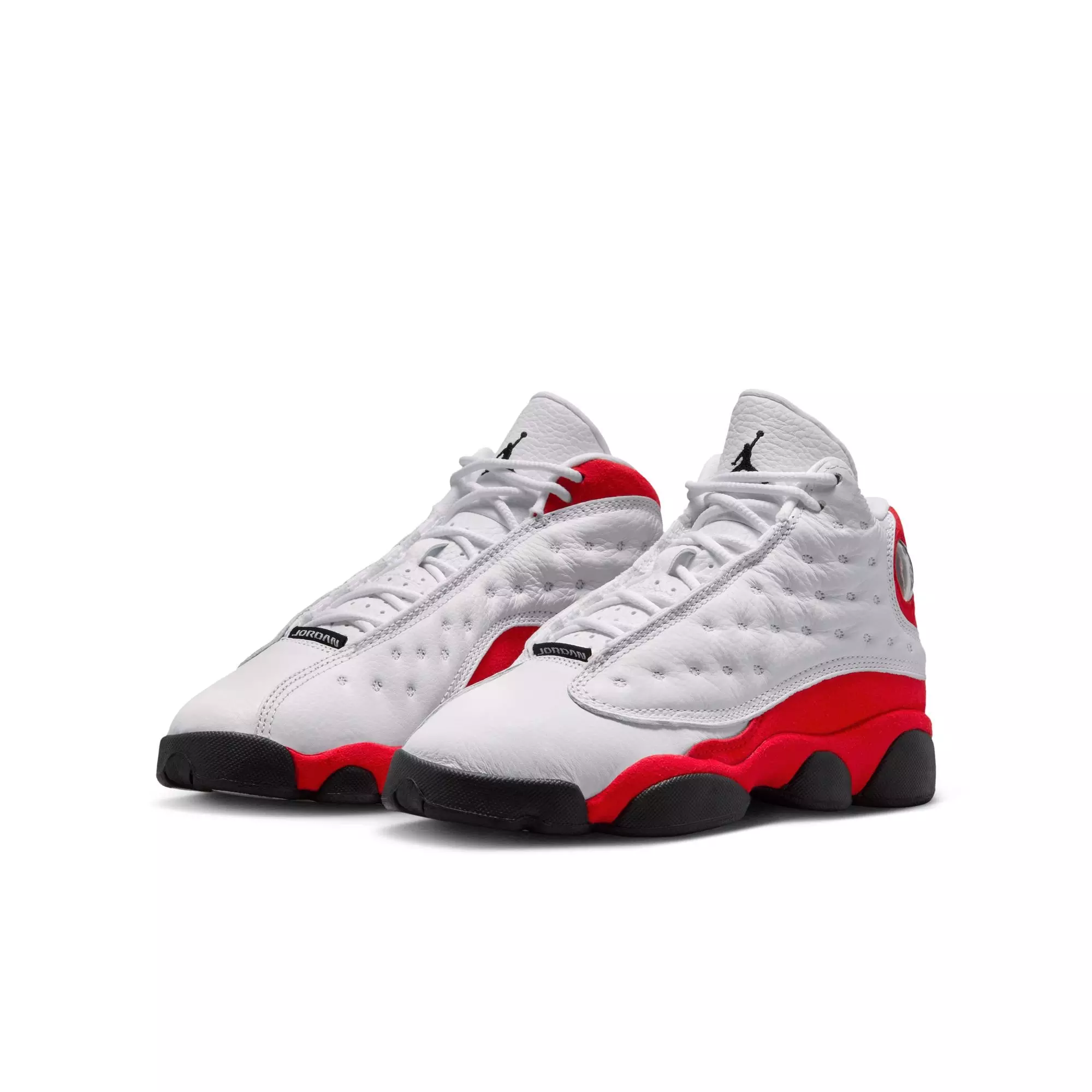 Jordan 13 Retro "True Red" Grade School Kids' Shoe - WHITE/BLACK/TRUE RED