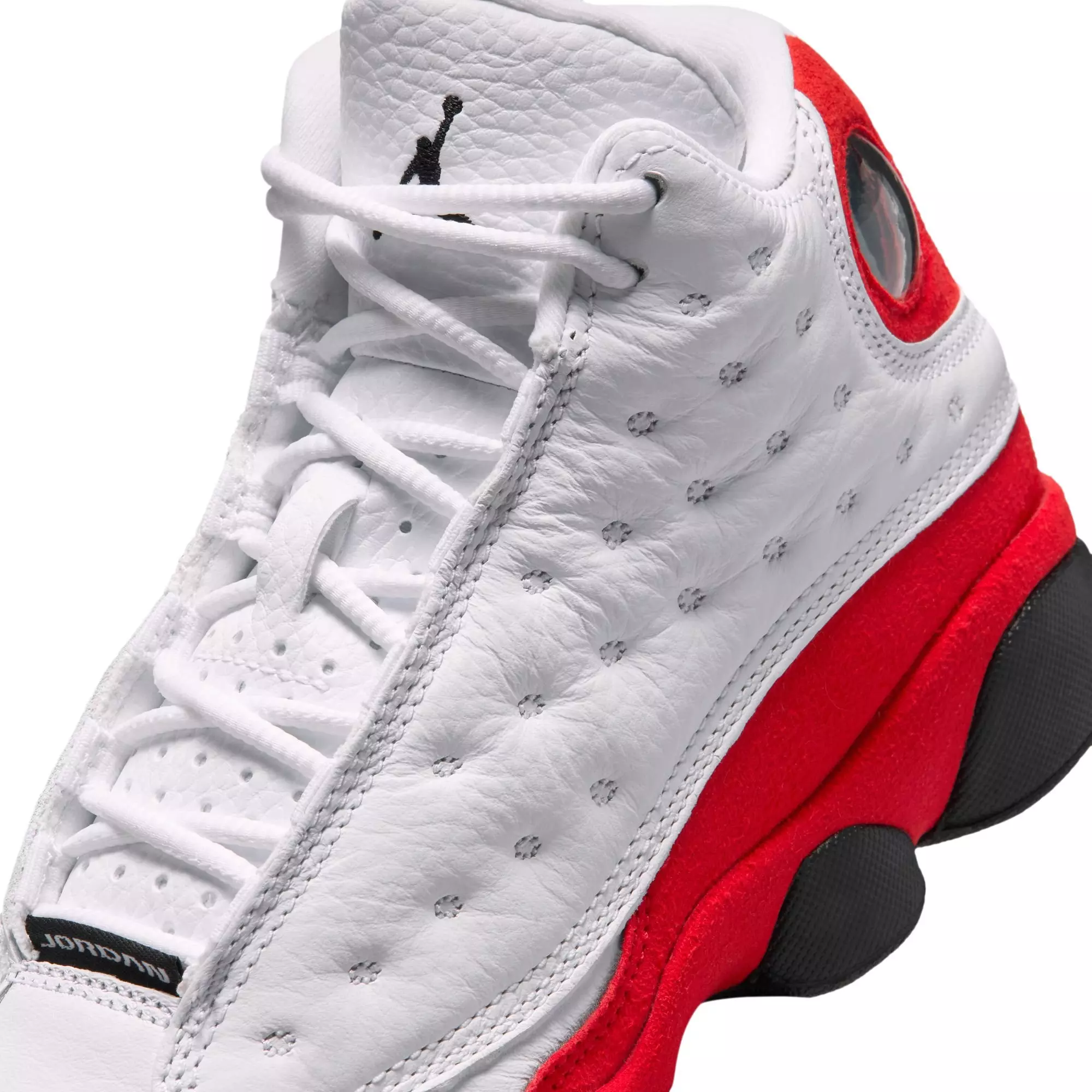 Jordan 13 Retro "True Red" Grade School Kids' Shoe - WHITE/BLACK/TRUE RED