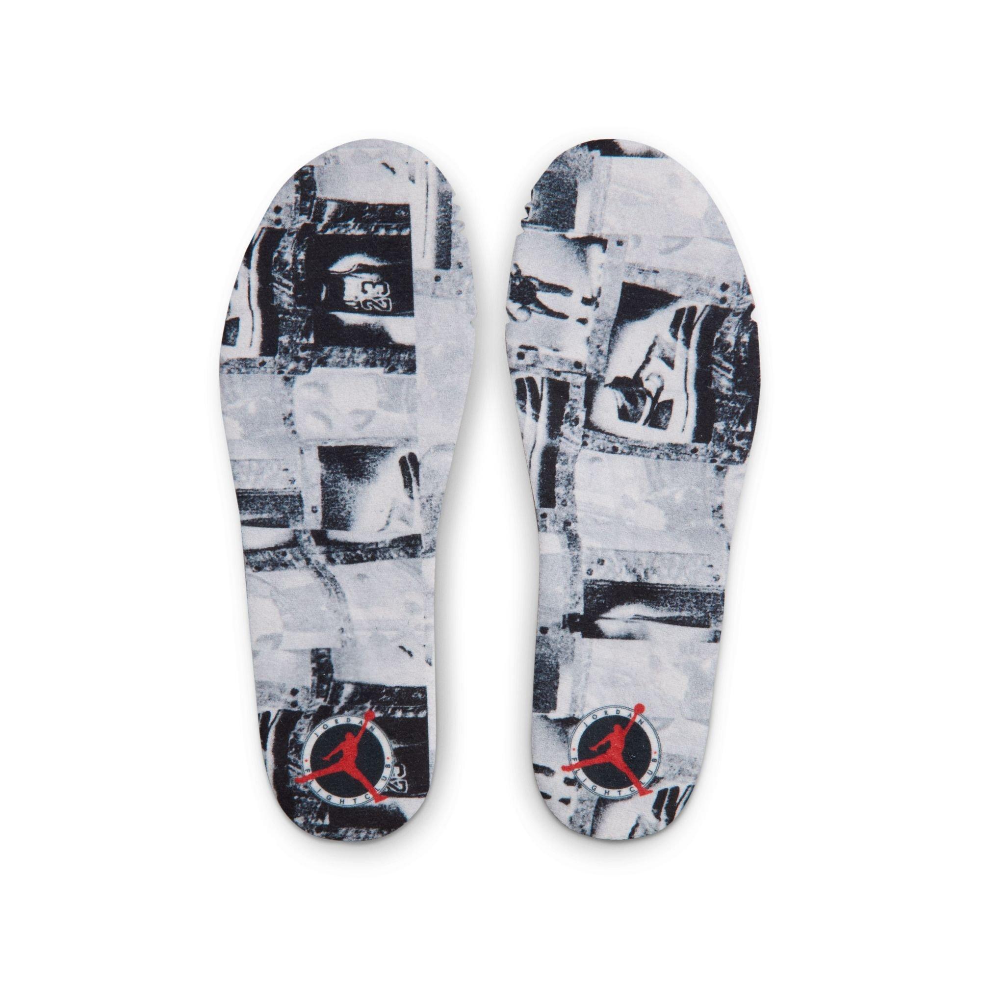 Jordan 4 Retro "Flight Club" Grade School Kids' Shoe - SAIL/BLACK/UNIVERSITY RED Thumbnail View 8