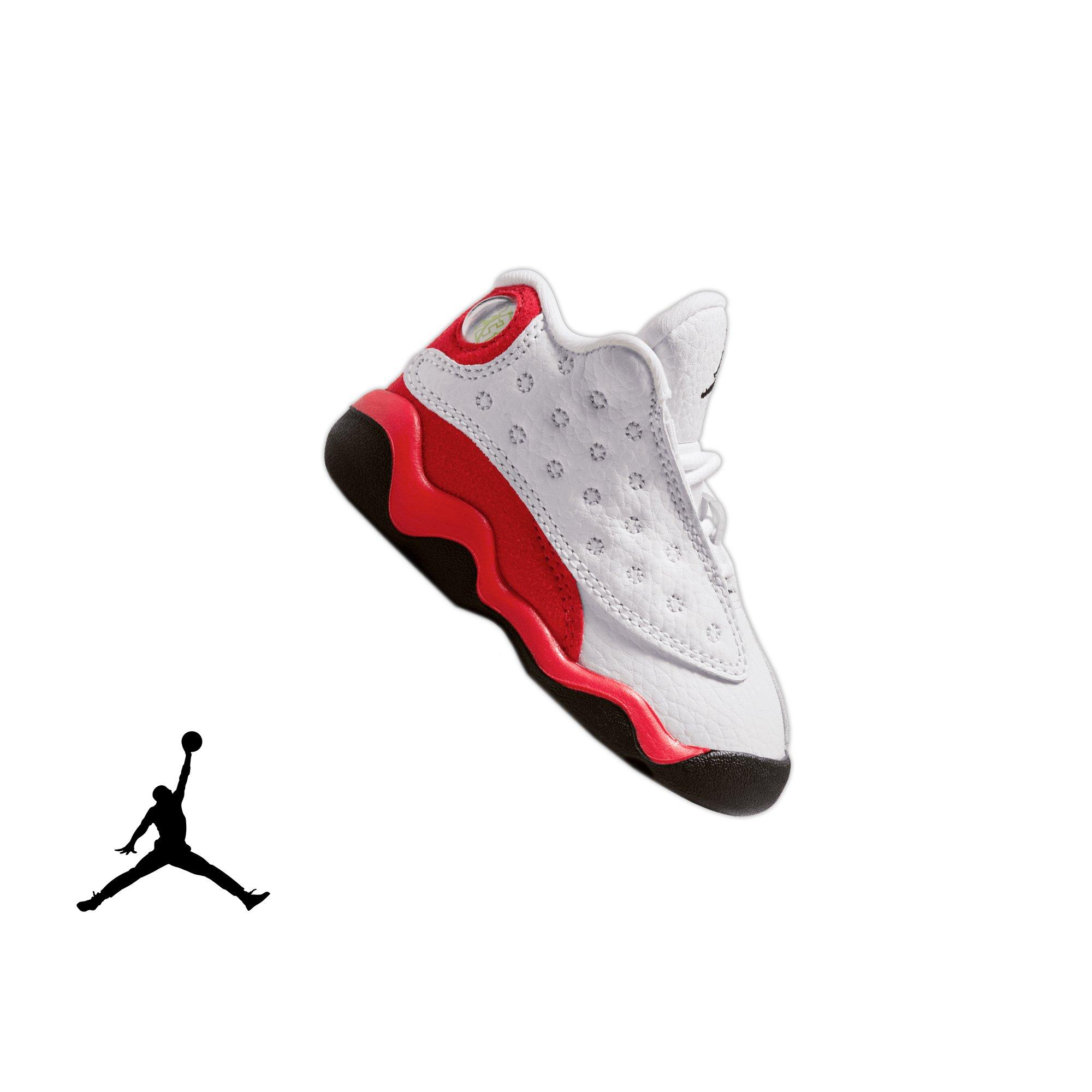 Jordan 13 Retro "True Red" Toddler Kids' Shoe - WHITE/BLACK/TRUE RED Thumbnail View 1
