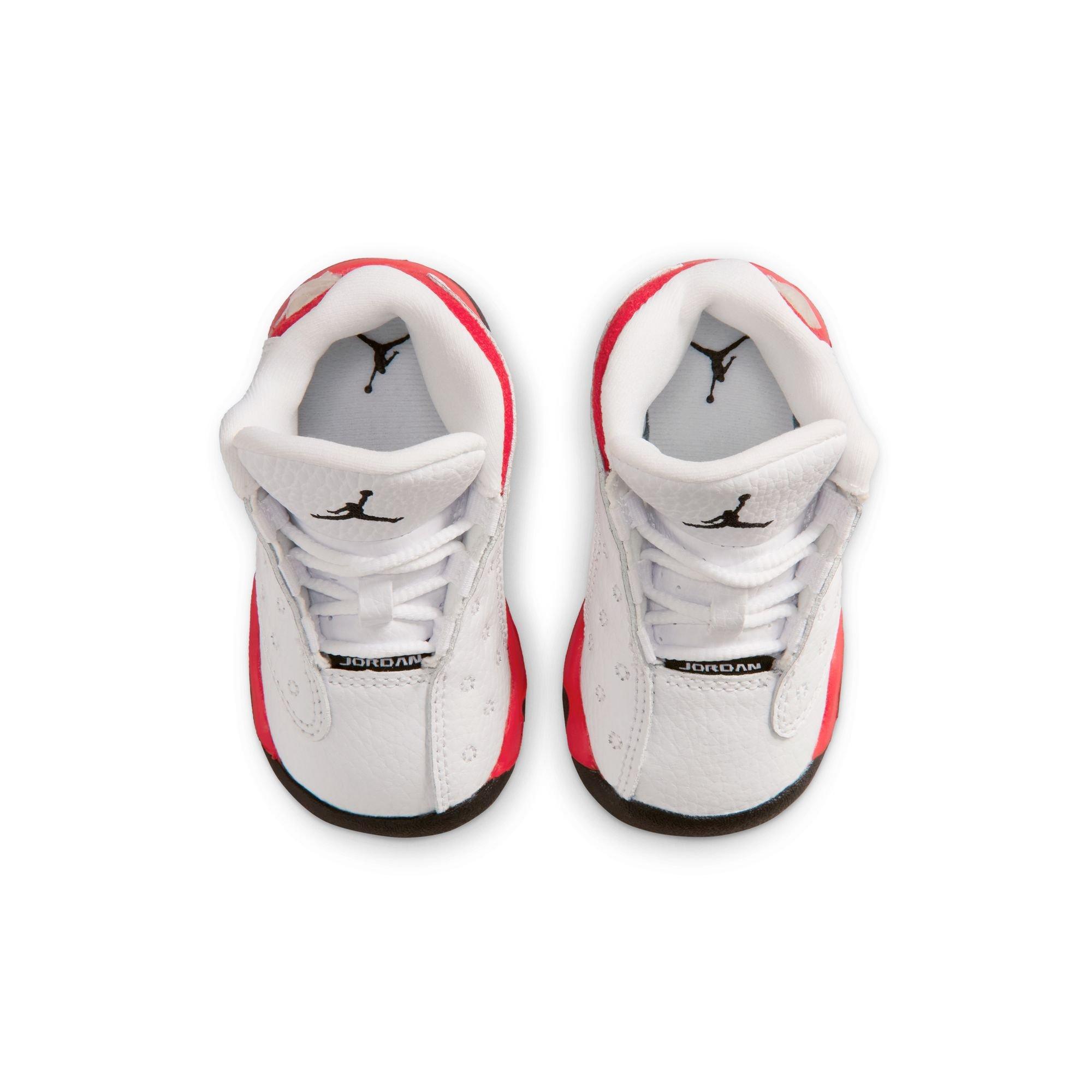 Jordan 13 Retro "True Red" Toddler Kids' Shoe - WHITE/BLACK/TRUE RED Thumbnail View 9