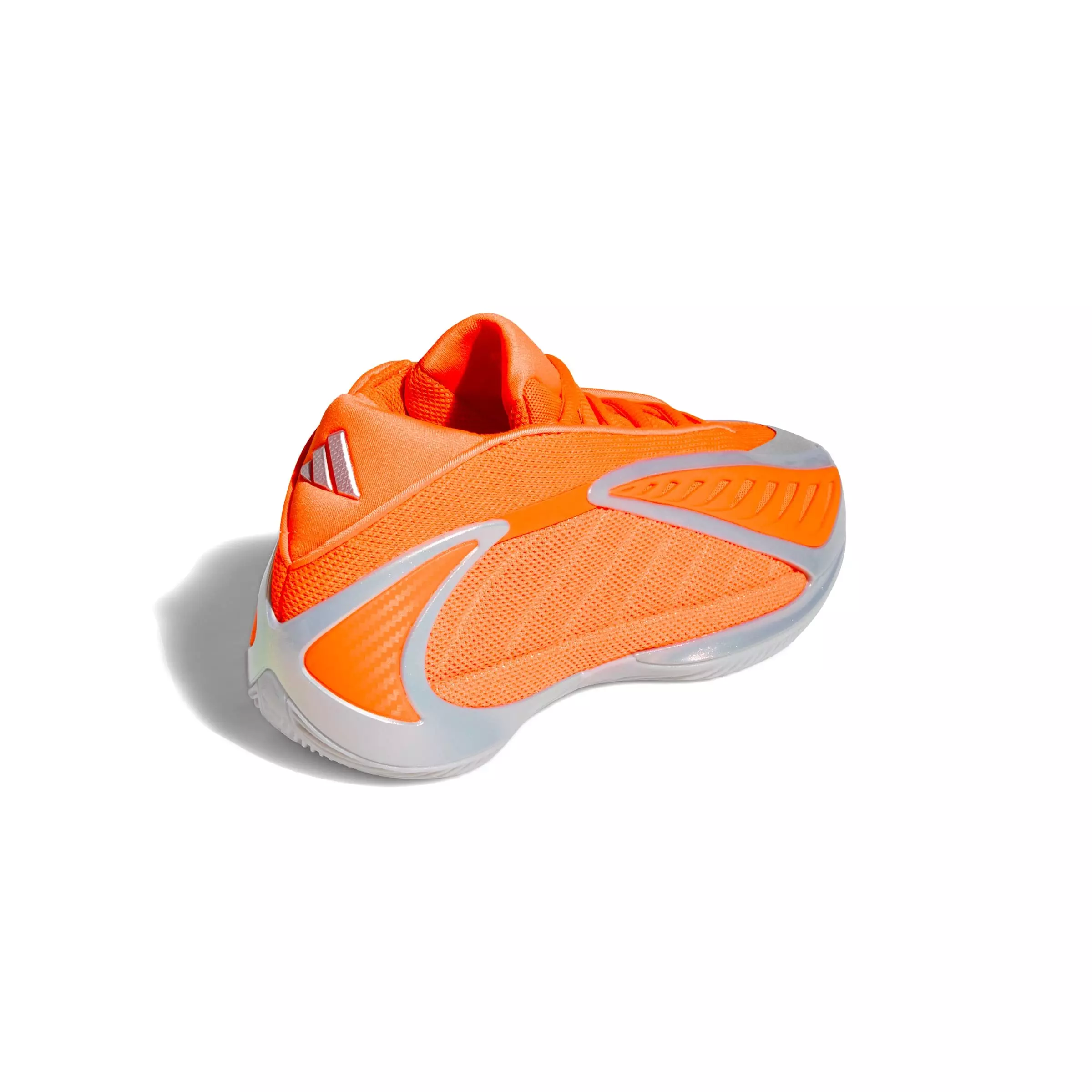 adidas Anthony Edwards 2 "Lucid Orange" Grade School Kids' Basketball Shoe - ORANGE/SILVER