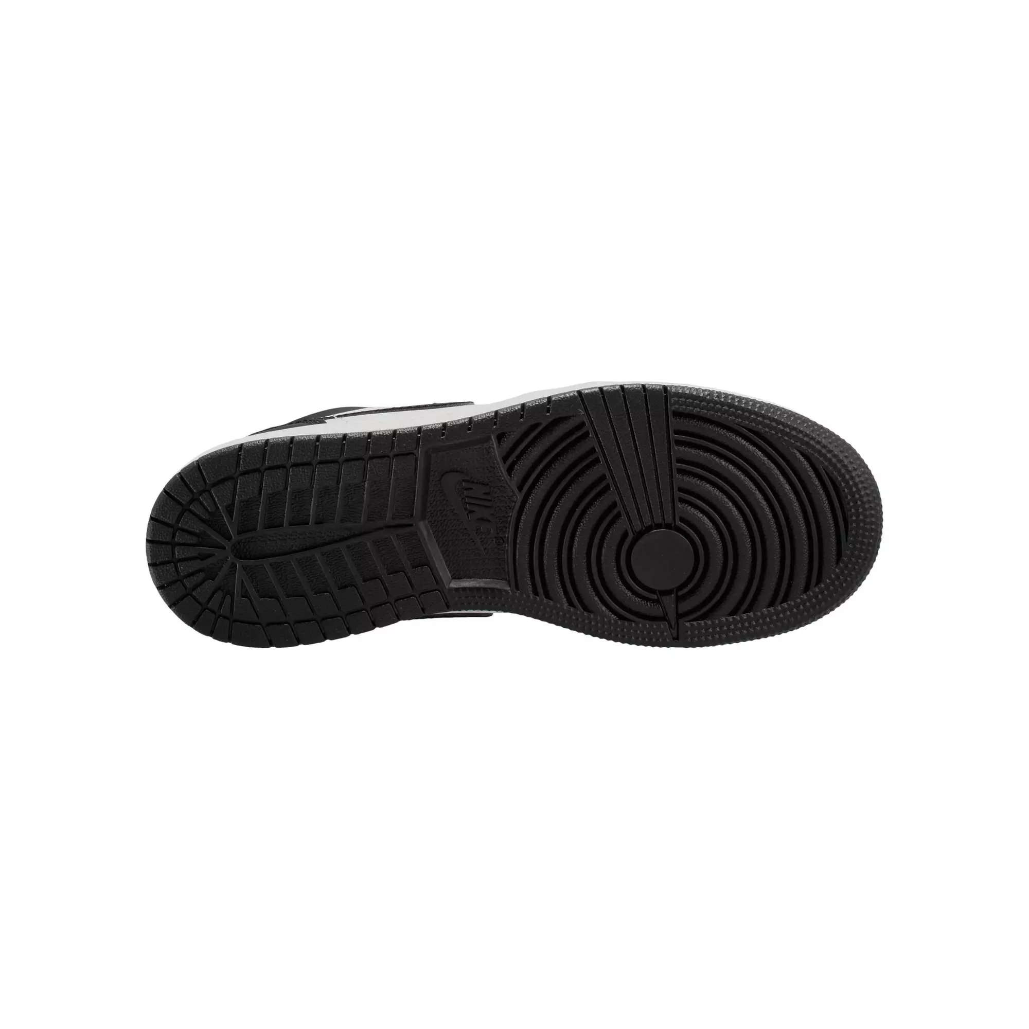 Jordan 1 Low "Black/Summit White/Infrared 23" Grade School Boys' Shoe - WHITE/BLACK/RED