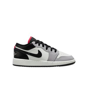 Jordan 1 Low "Black/Summit White/Infrared 23" Grade School Boys' Shoe